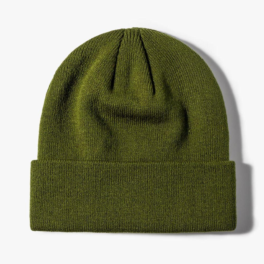 Autumn And Winter Solid Color Warm Knitted Hat 6