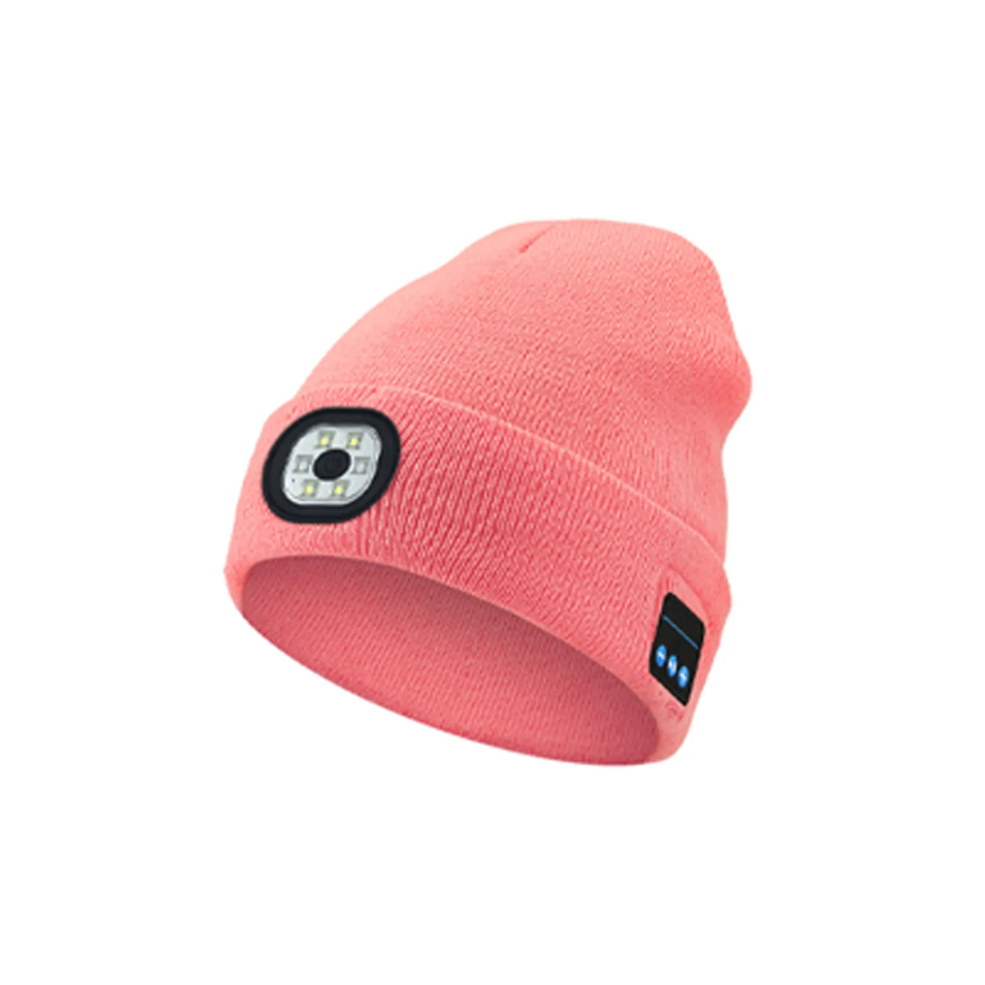 Bluetooth Music Knitted Hat with LED Luminous Lighting 10