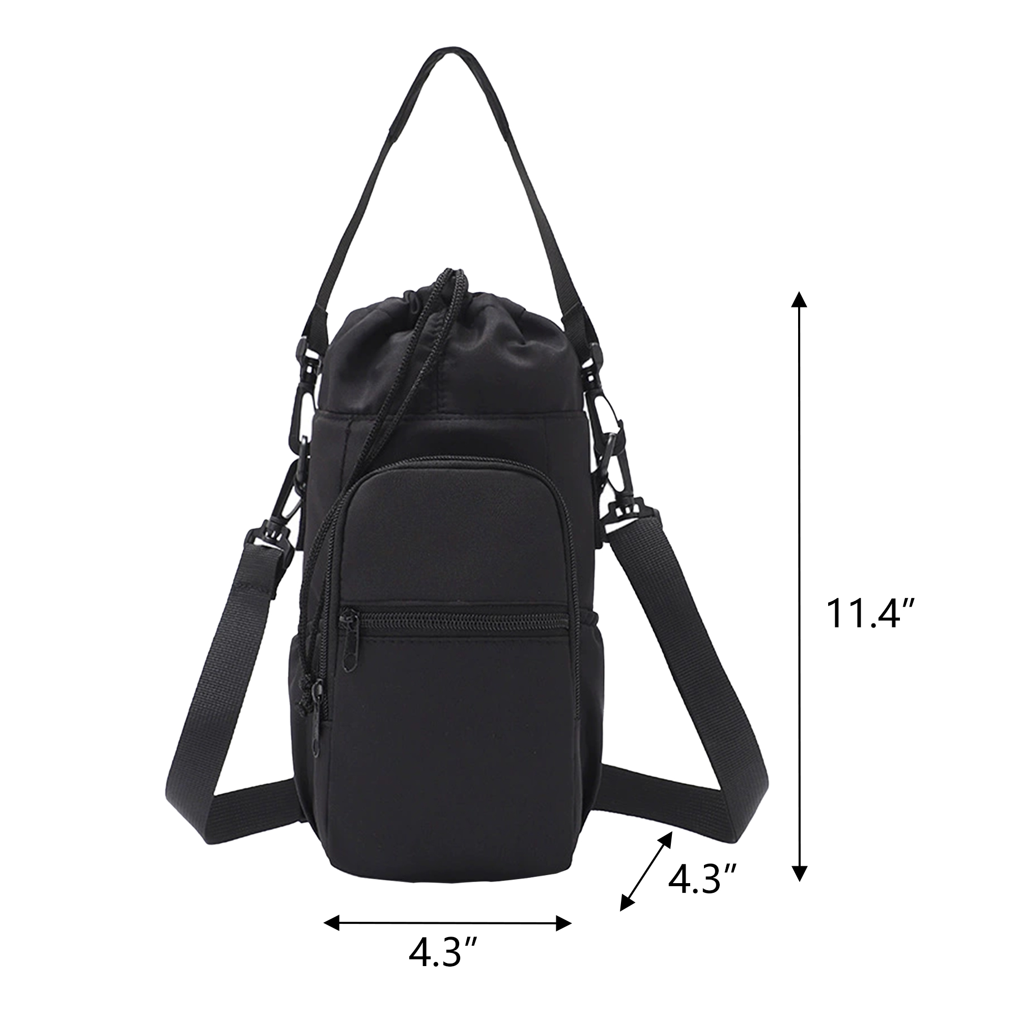 Water Bottle Bag With Adjustable Strap 1