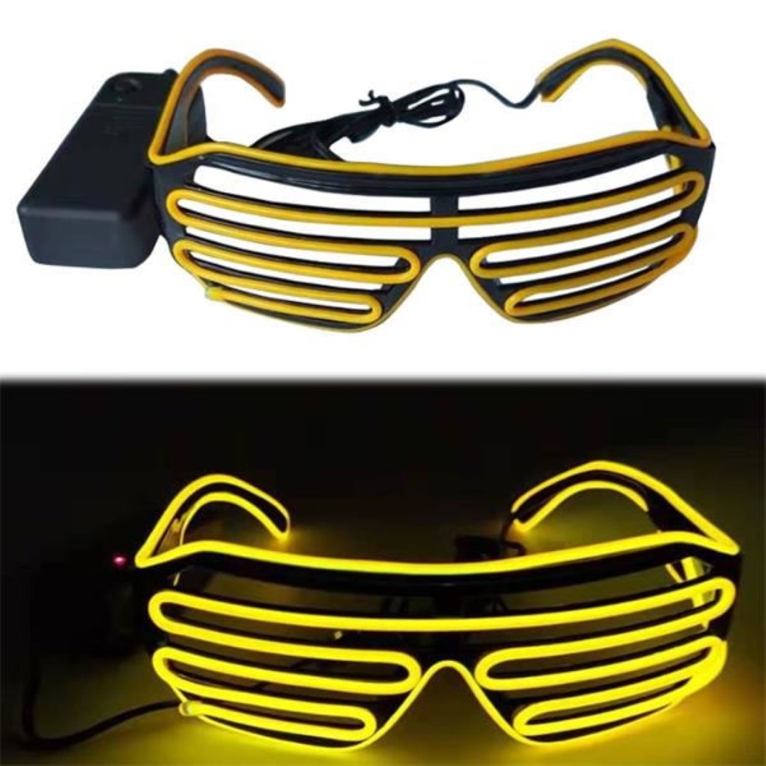 LED Neon Lighting Luminous glasses 1