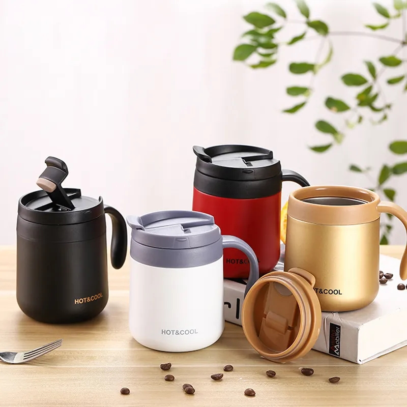 Stainless Steel Insulated Coffee Mug, 12 oz. 5