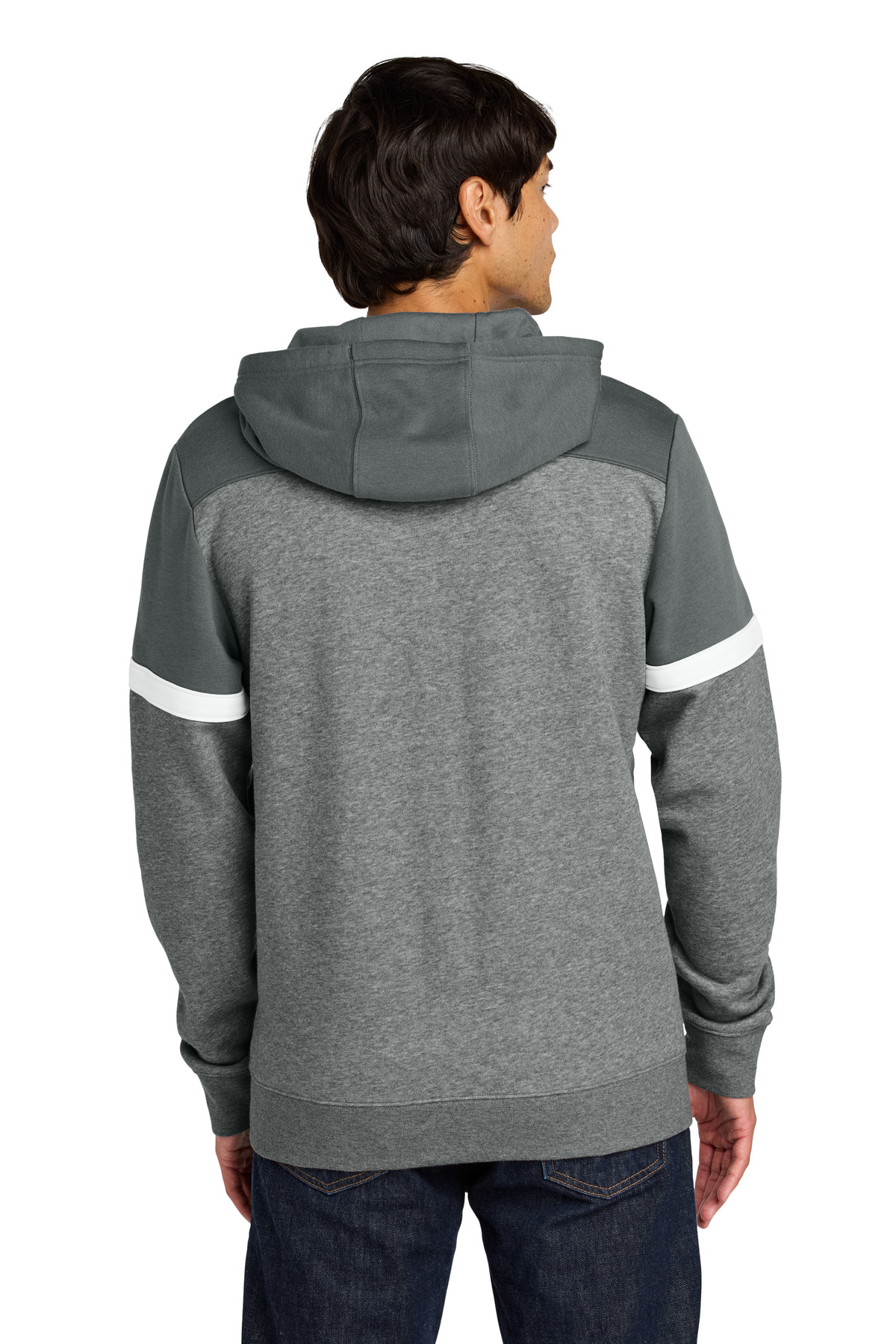 Sport-Tek Drive Fleece Colorblock Hoodie STF205 7