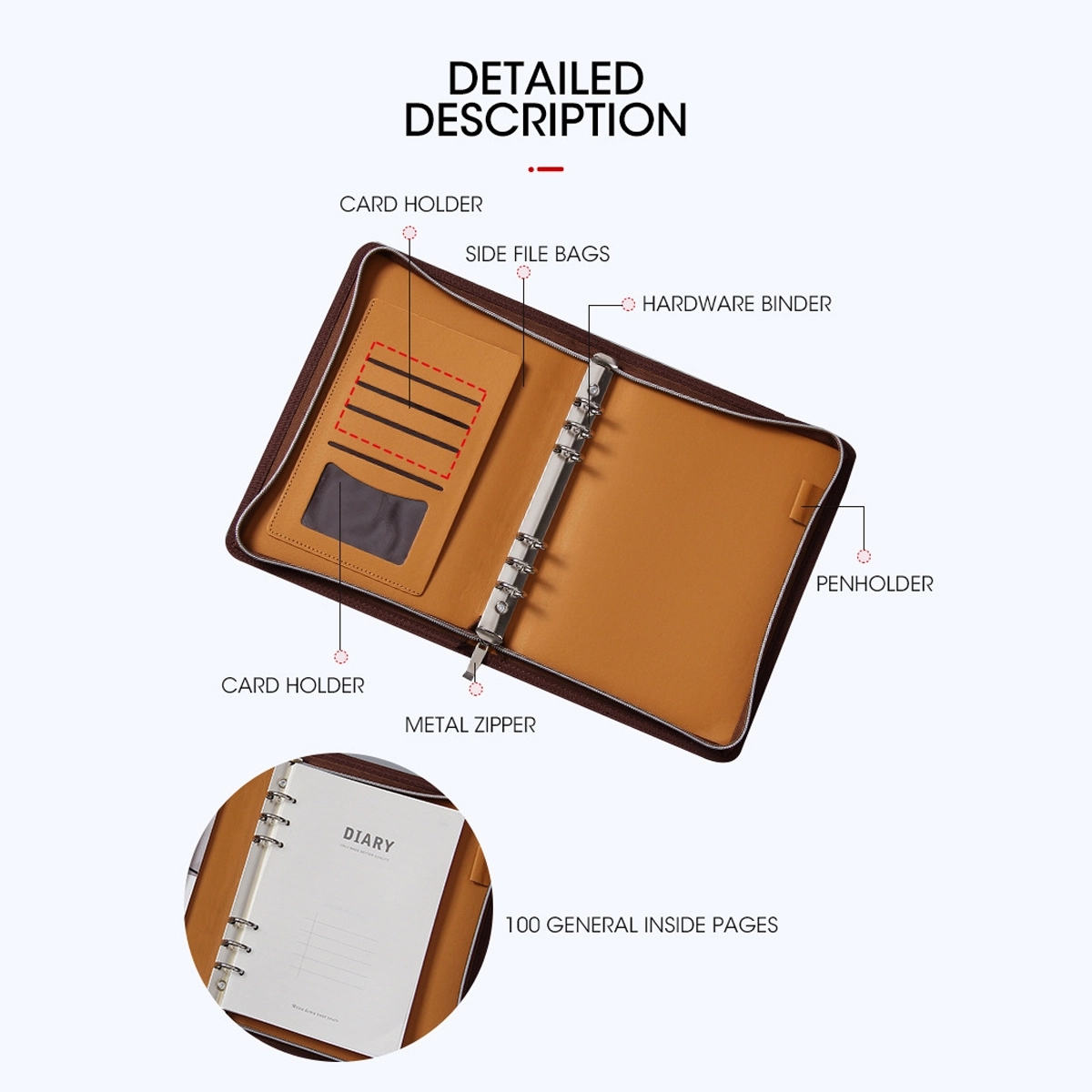 A5 Business Notebook Organizer 6