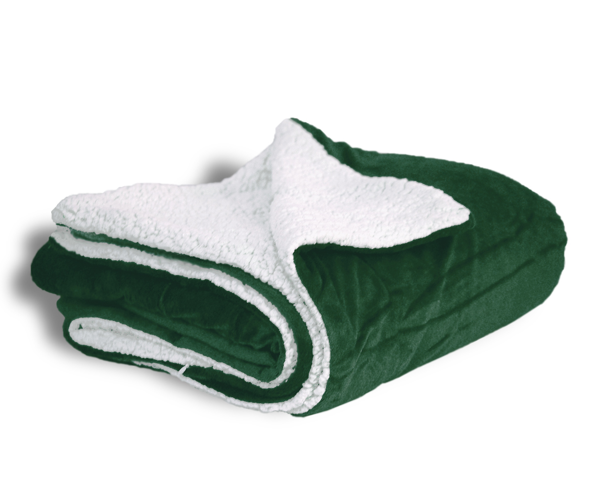 Micro Mink Solid Colors Sherpa 50" x 60" Blanket (BLANK) 4
