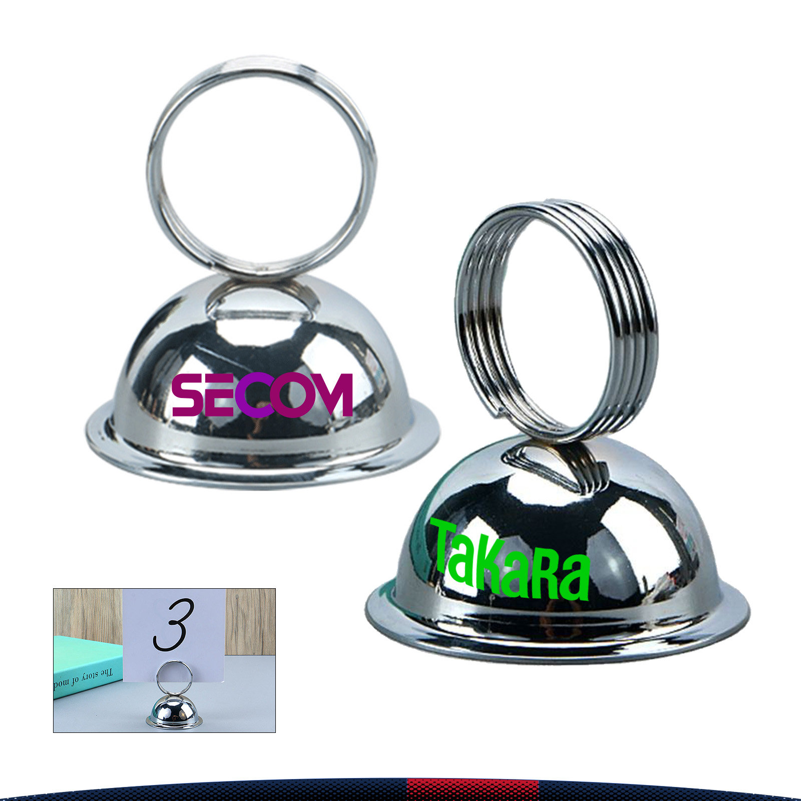 Anyto Semicircular Memo Holder 2