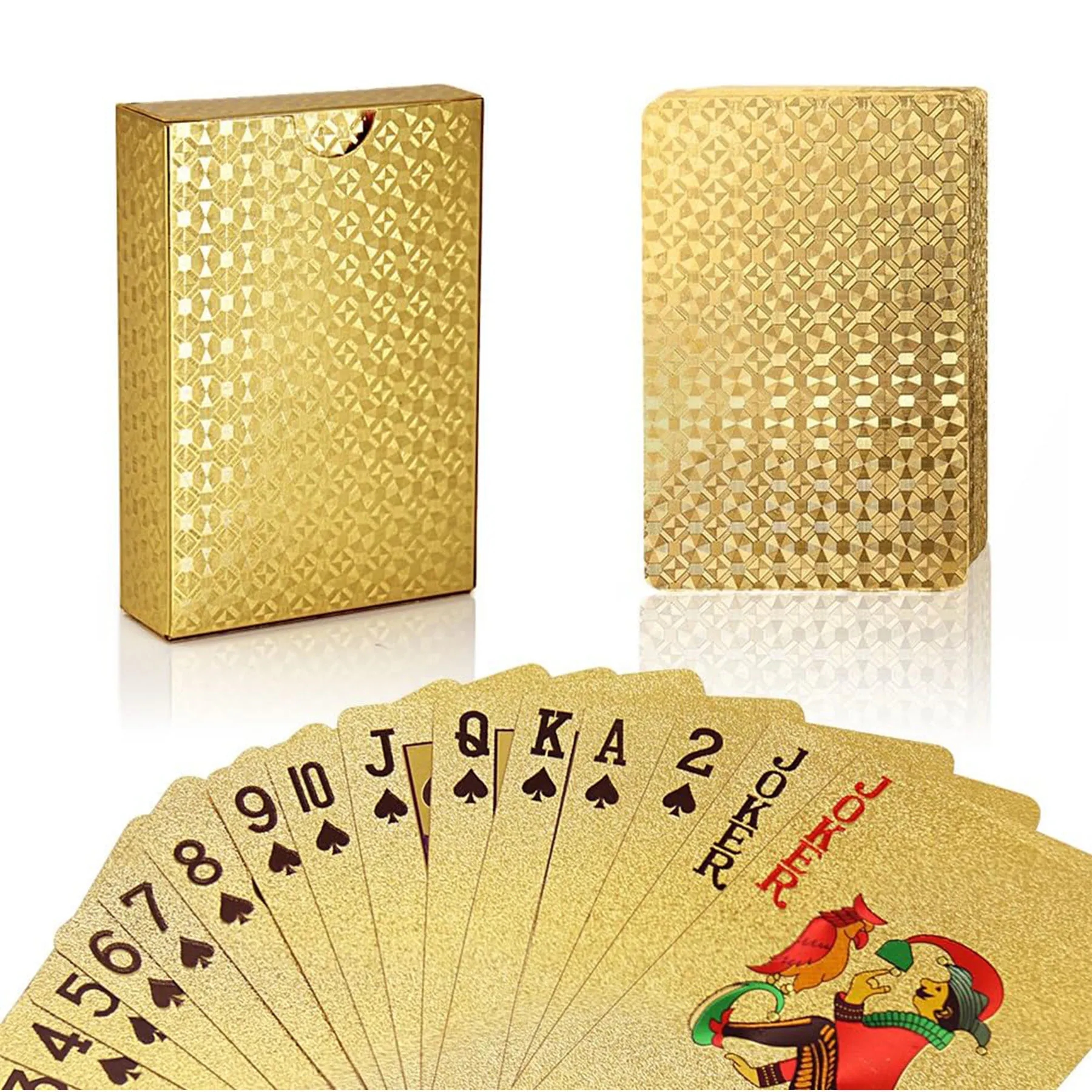 Gold Playing Cards 6