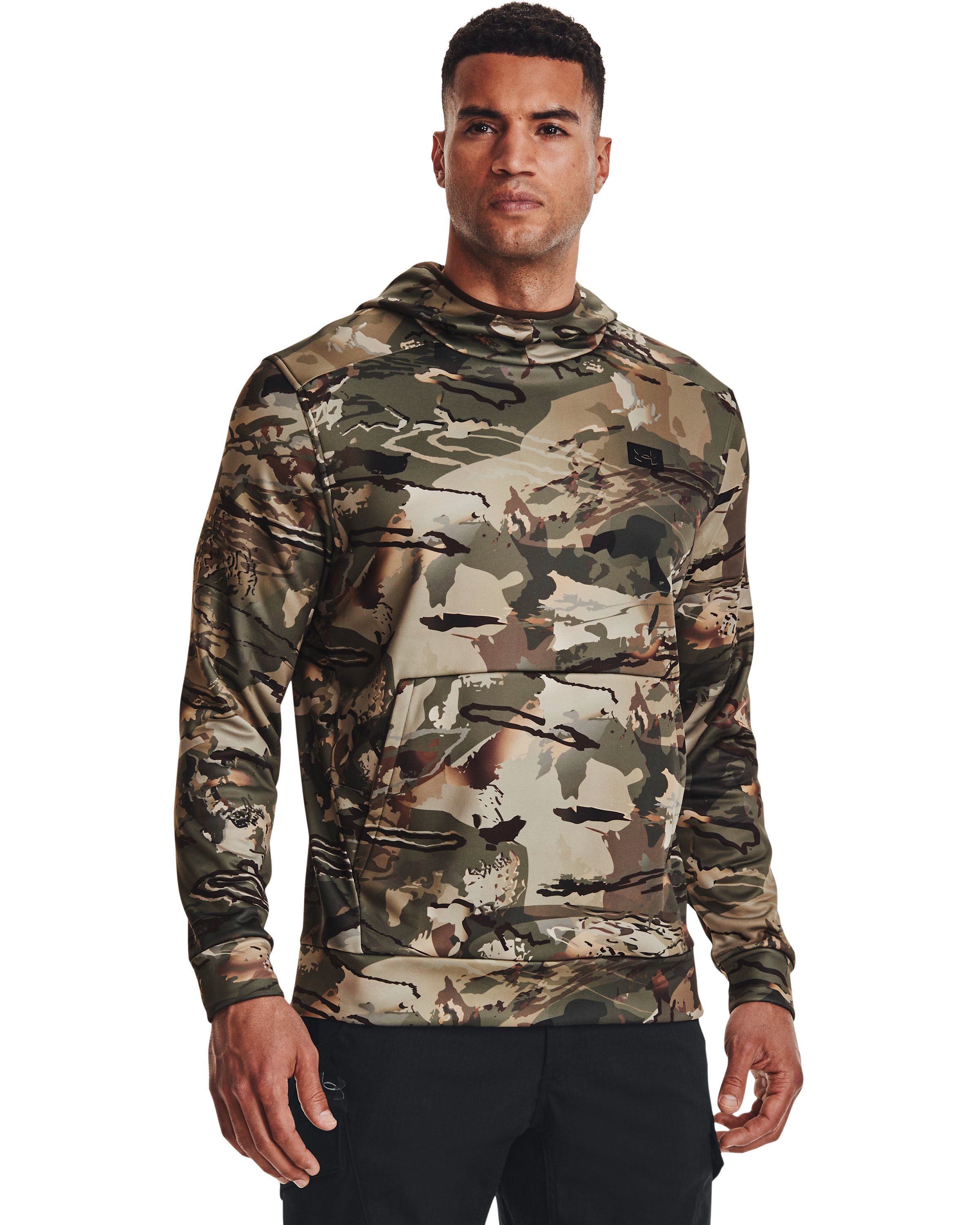Men's UA Expanse Camo Kangzip Hoodie, custom hoodie or sweatshirt with logo imprint 3