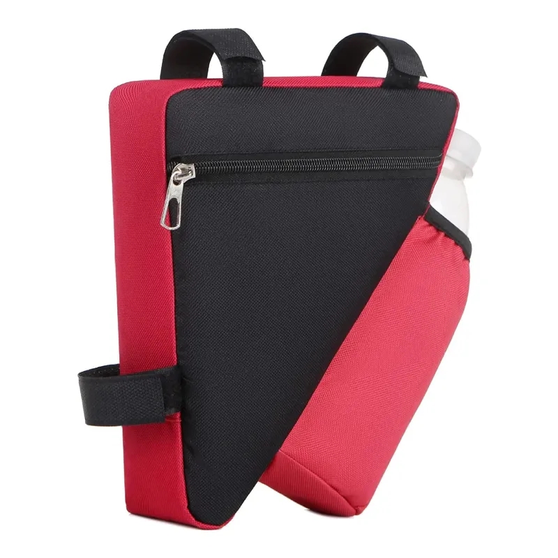 Triangle Bicycle Frame Bag with Bottle Holder 3