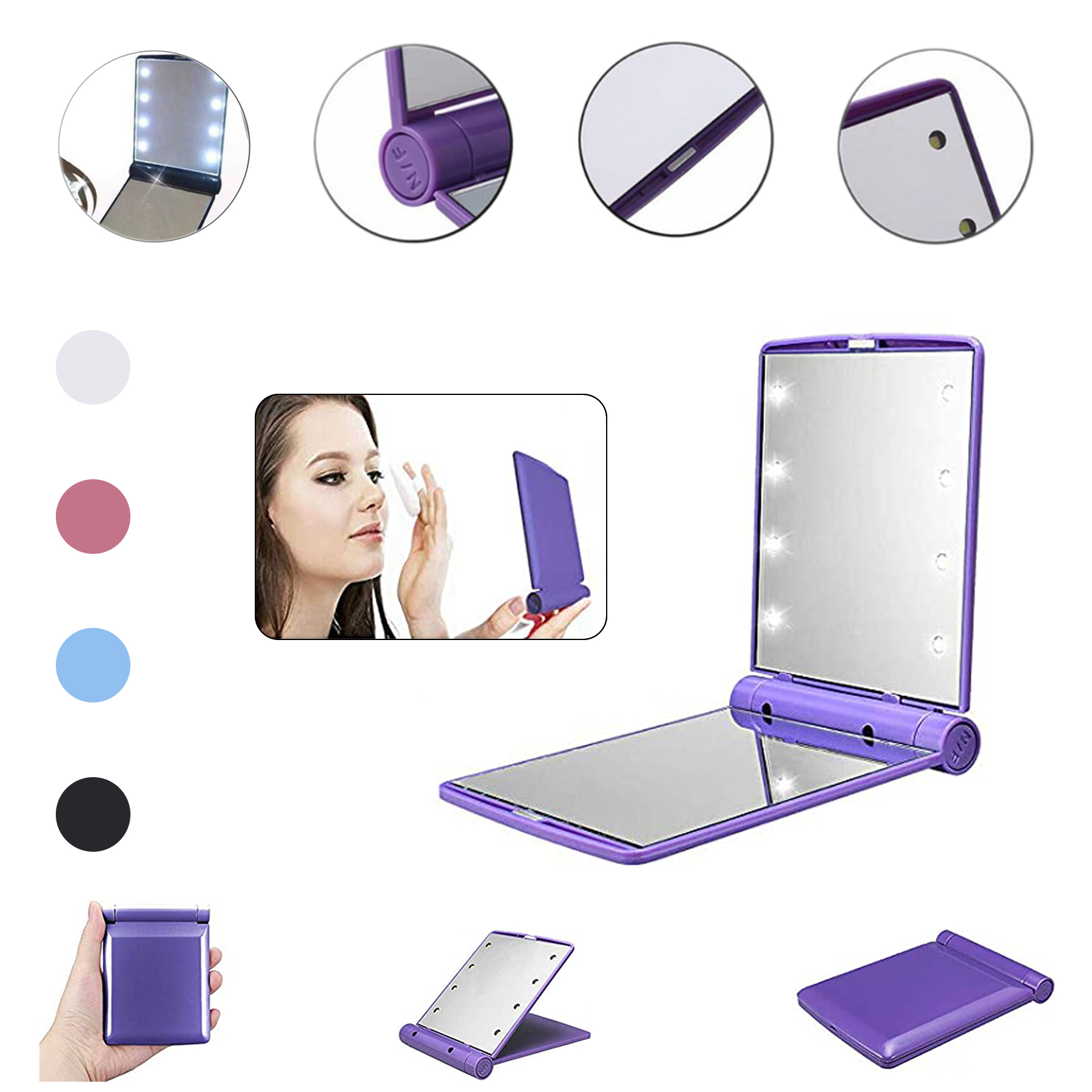 LED Lights Makeup Mirrors 2
