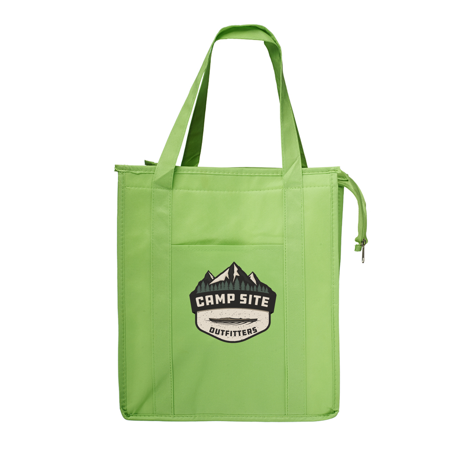 Stay Cool Non-Woven Insulated Tote Bag (Full Color Imprint) 3