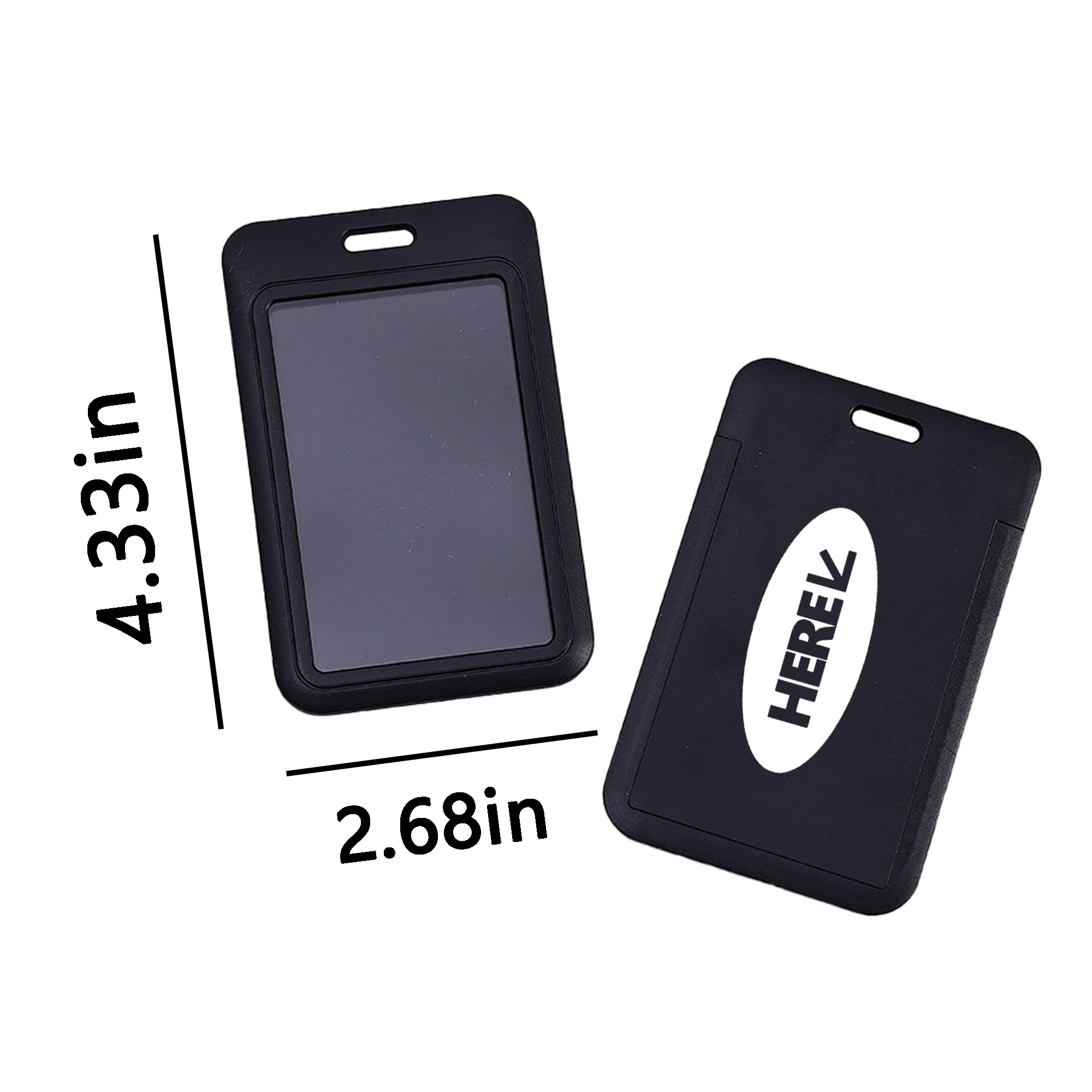 MOQ 10 PCS Slide Open Badge Case 2