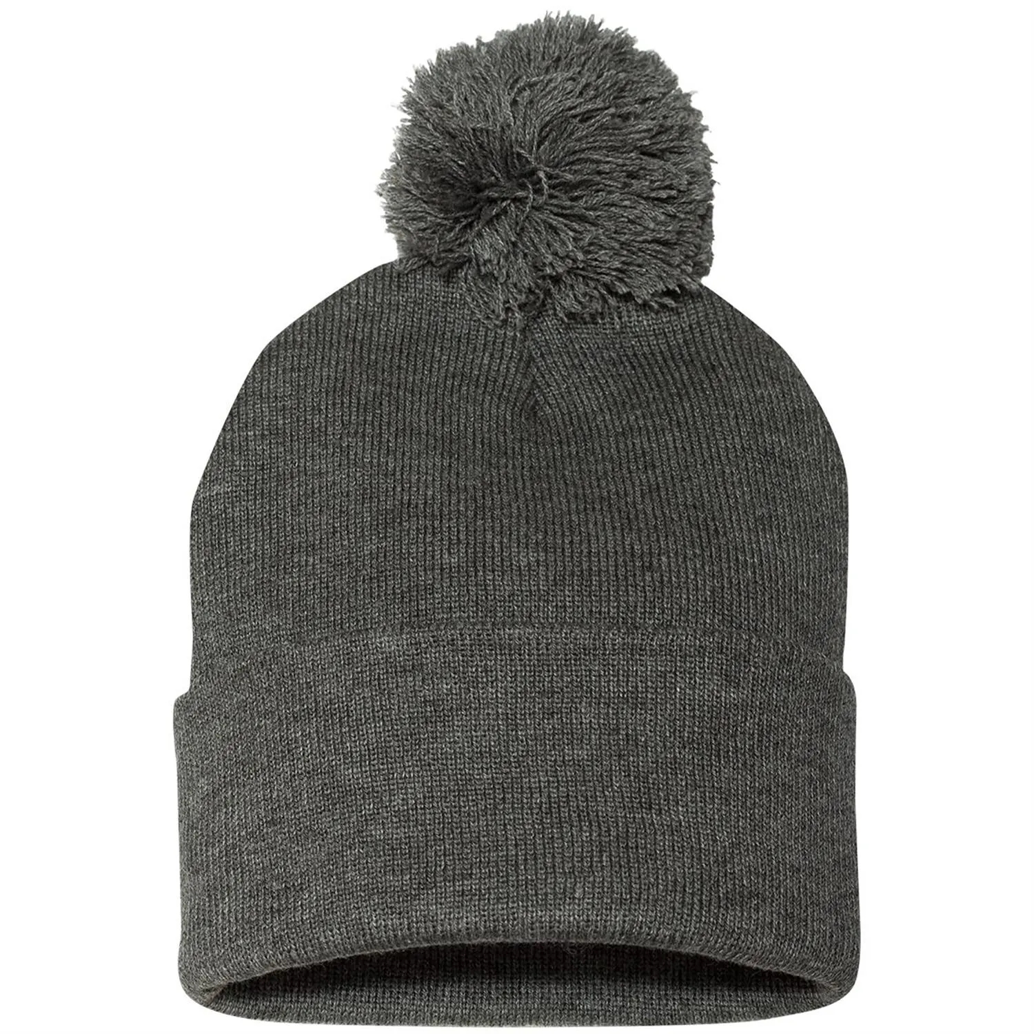 Sportsman Pom-Pom 12" Knit Beanie 26