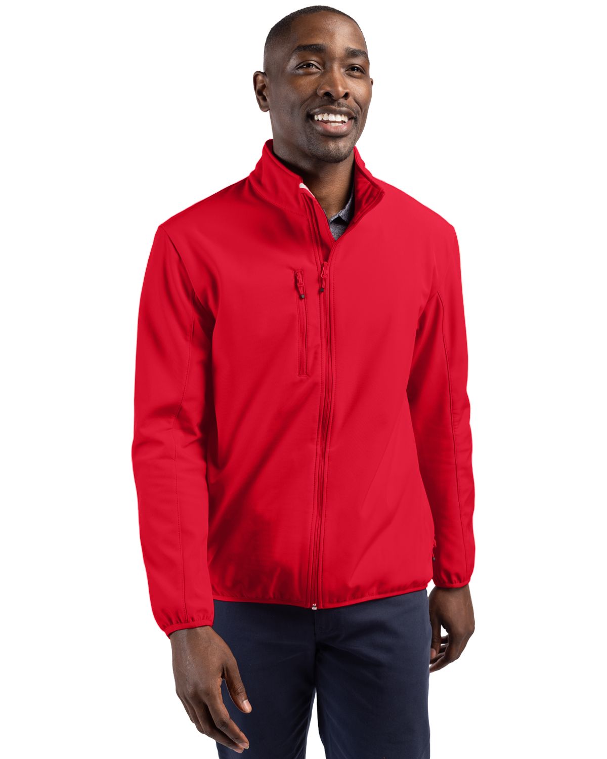 Clique Trail Recycled Stretch Softshell Mens Full Zip Jacket 23