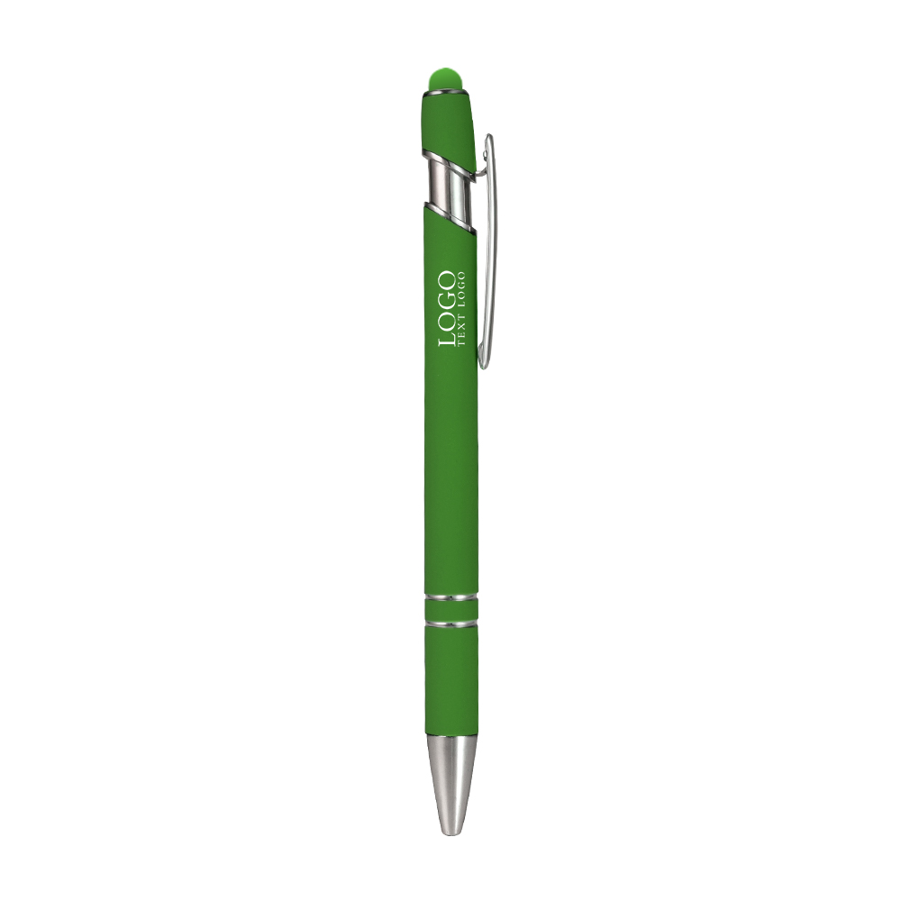 Plastic Ballpoint Click Pen with Metallic Accent 5