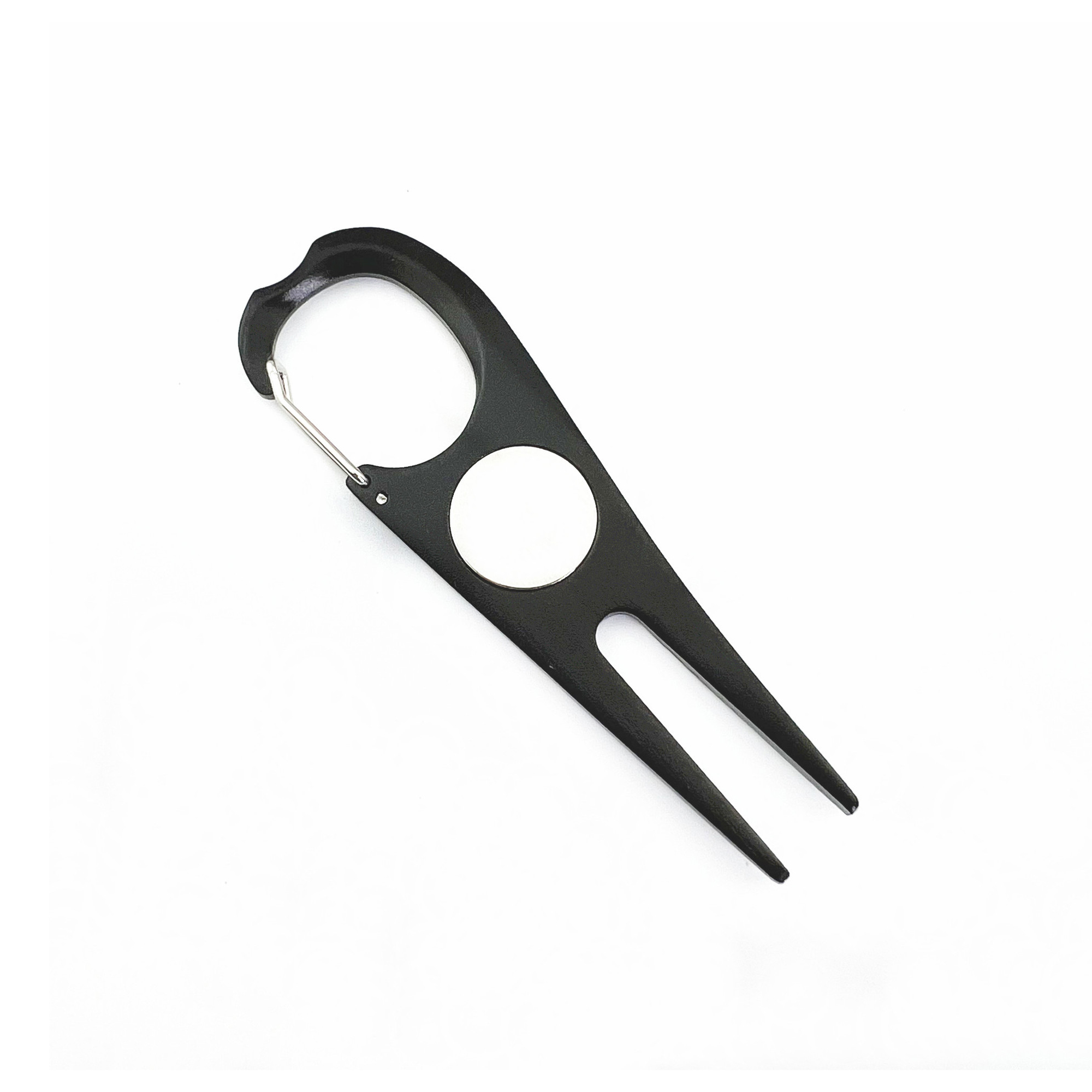 Aluminum Golf Divot Repair Tool With Magnetic Feature And Groove Cleaner 5