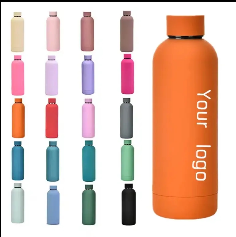 17Oz Stainless Steel Water Bottle Silicone Protective Sleeve 3