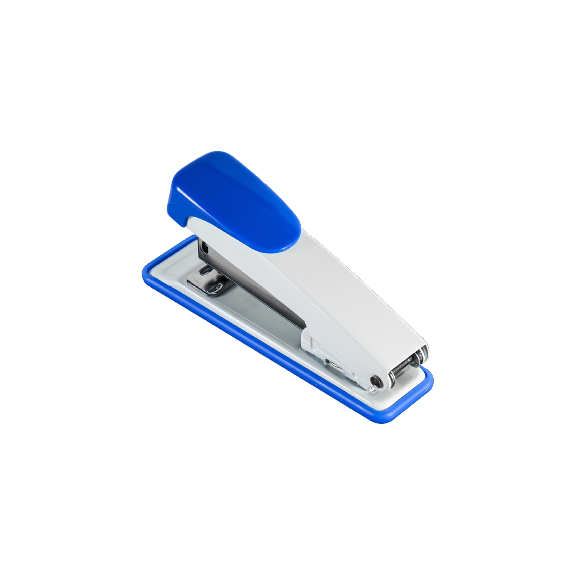 Plastic Stainless Steel Office Stapler With Rotating Head 4.4" x 1.3" x 2.4" 4