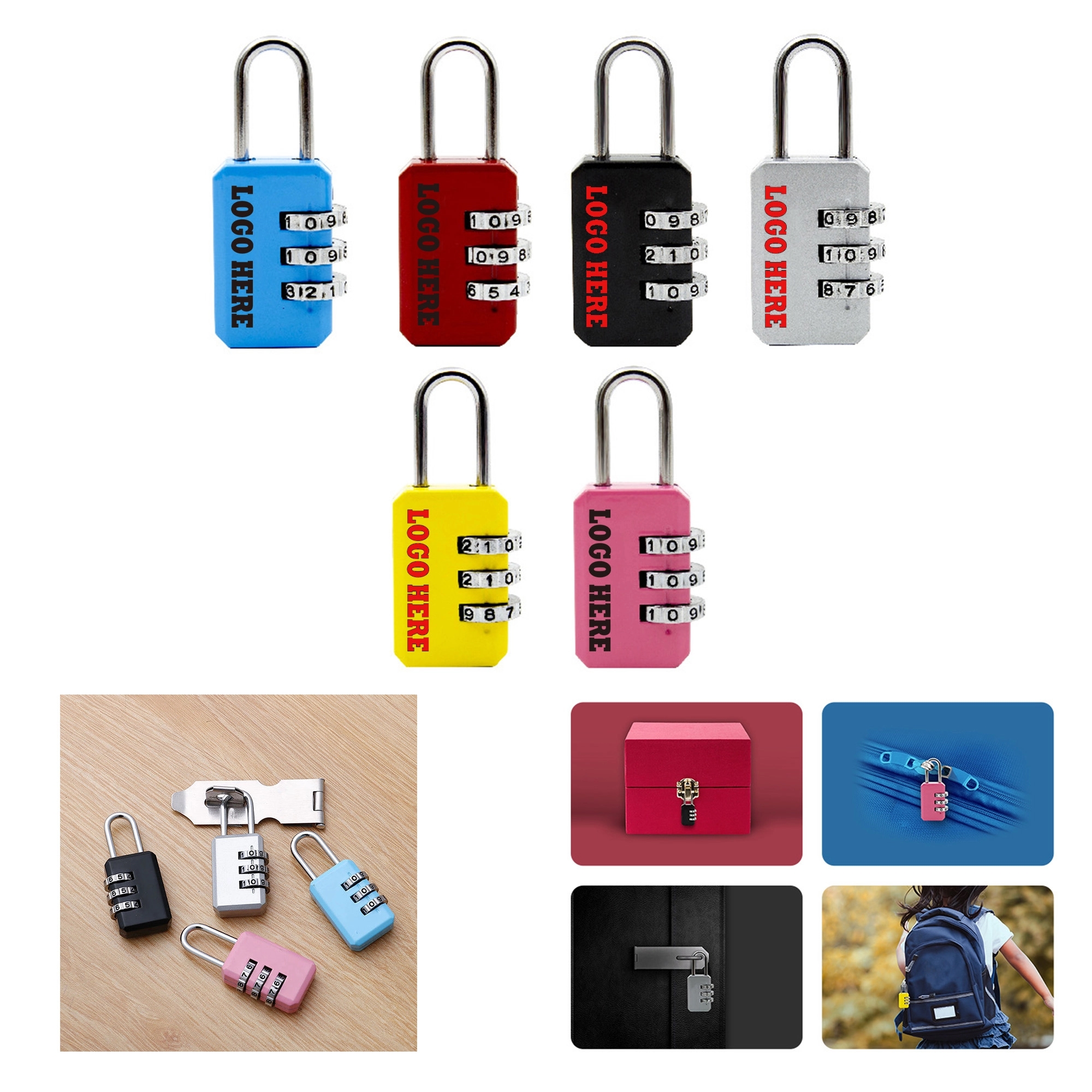 3 Digit Combination Lock 11