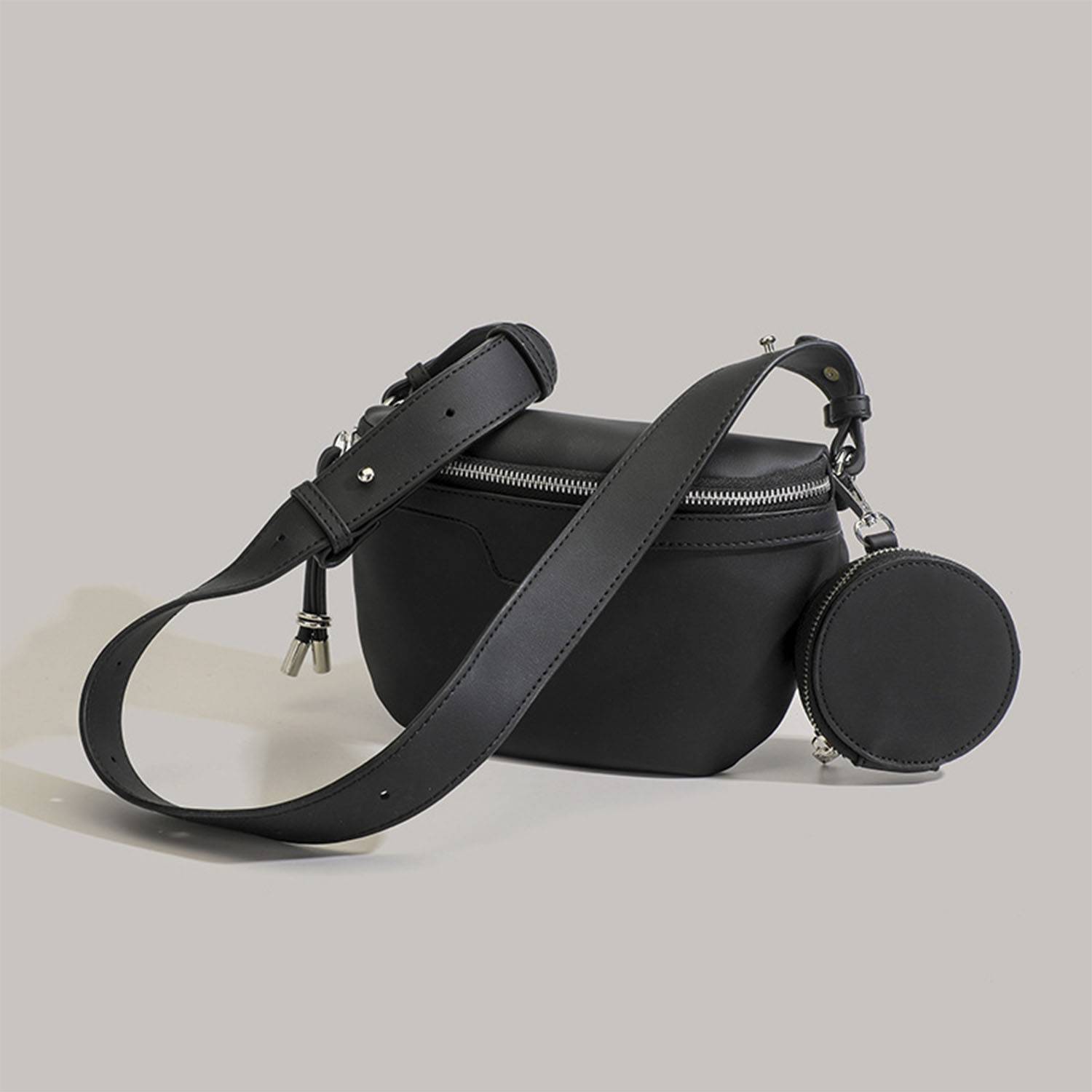 PU Stylish and simple crossbody sling bag 5