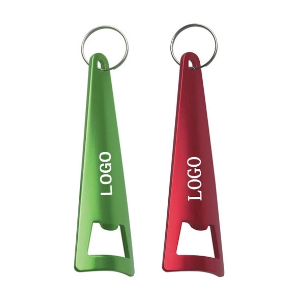 Aluminum Teepee Bottle Opener Key Ring 4