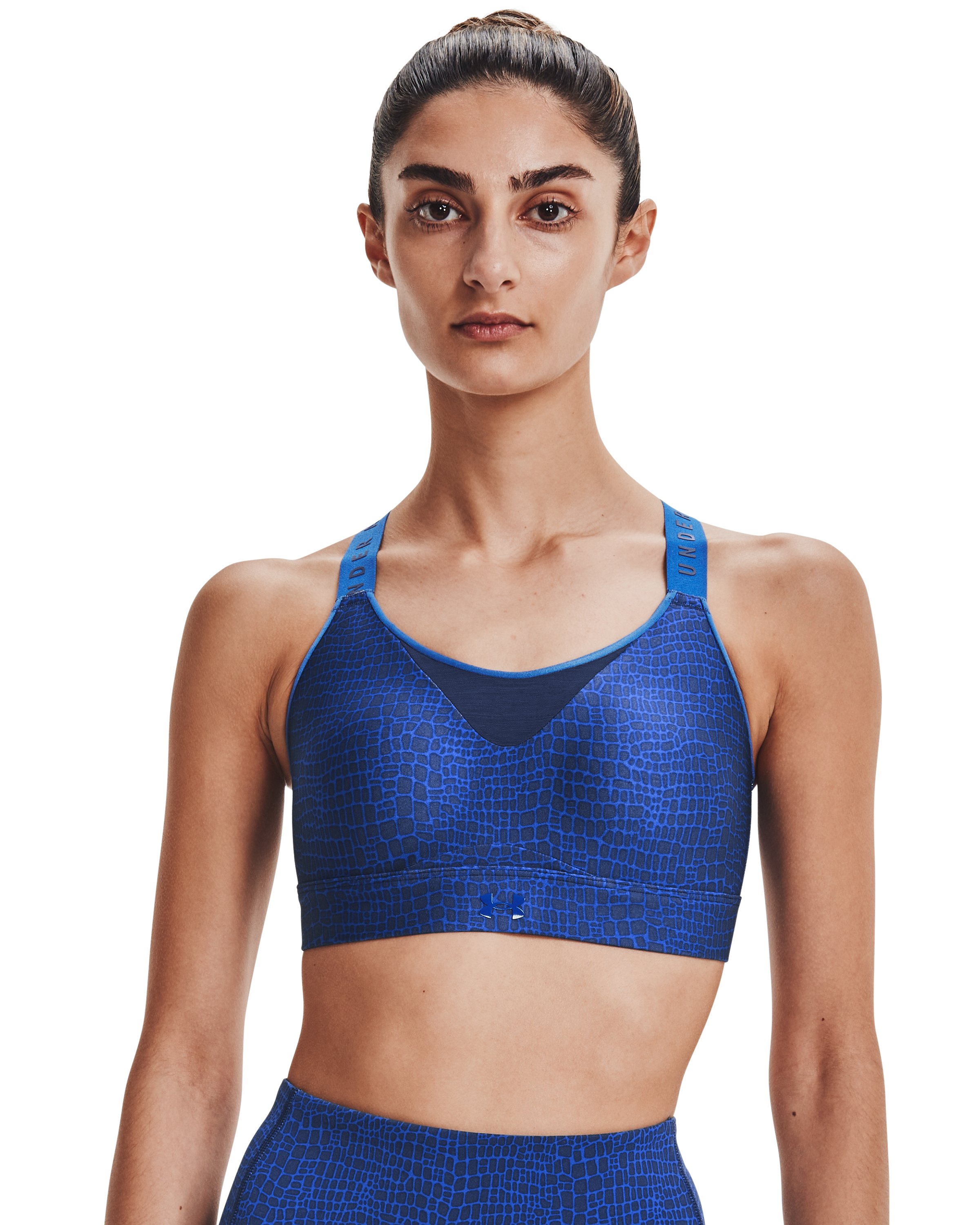 UA Infinity High Printed Women's Sports Bra 9