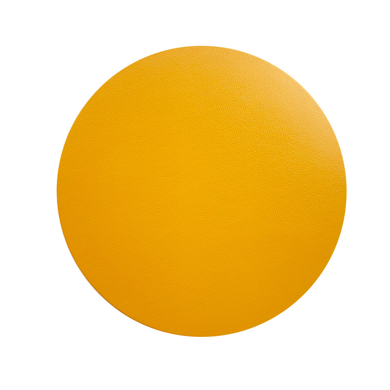 PU Leather Round Cup Coasters 17
