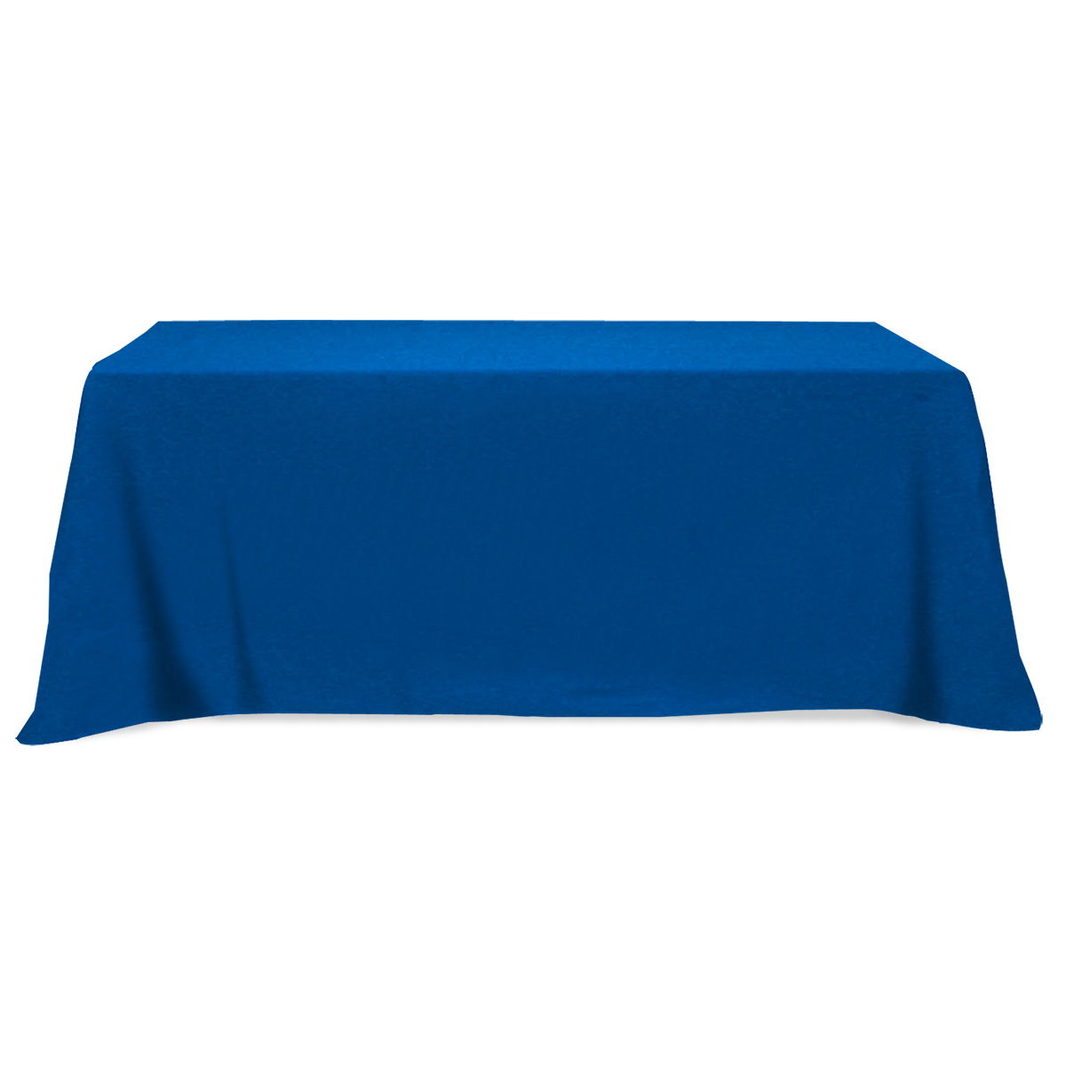 Flat Poly/Cotton 3-sided Table Cover - fits 8' standard table 7