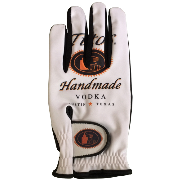 Sublimated Lycra Glove with Leather Palm 3