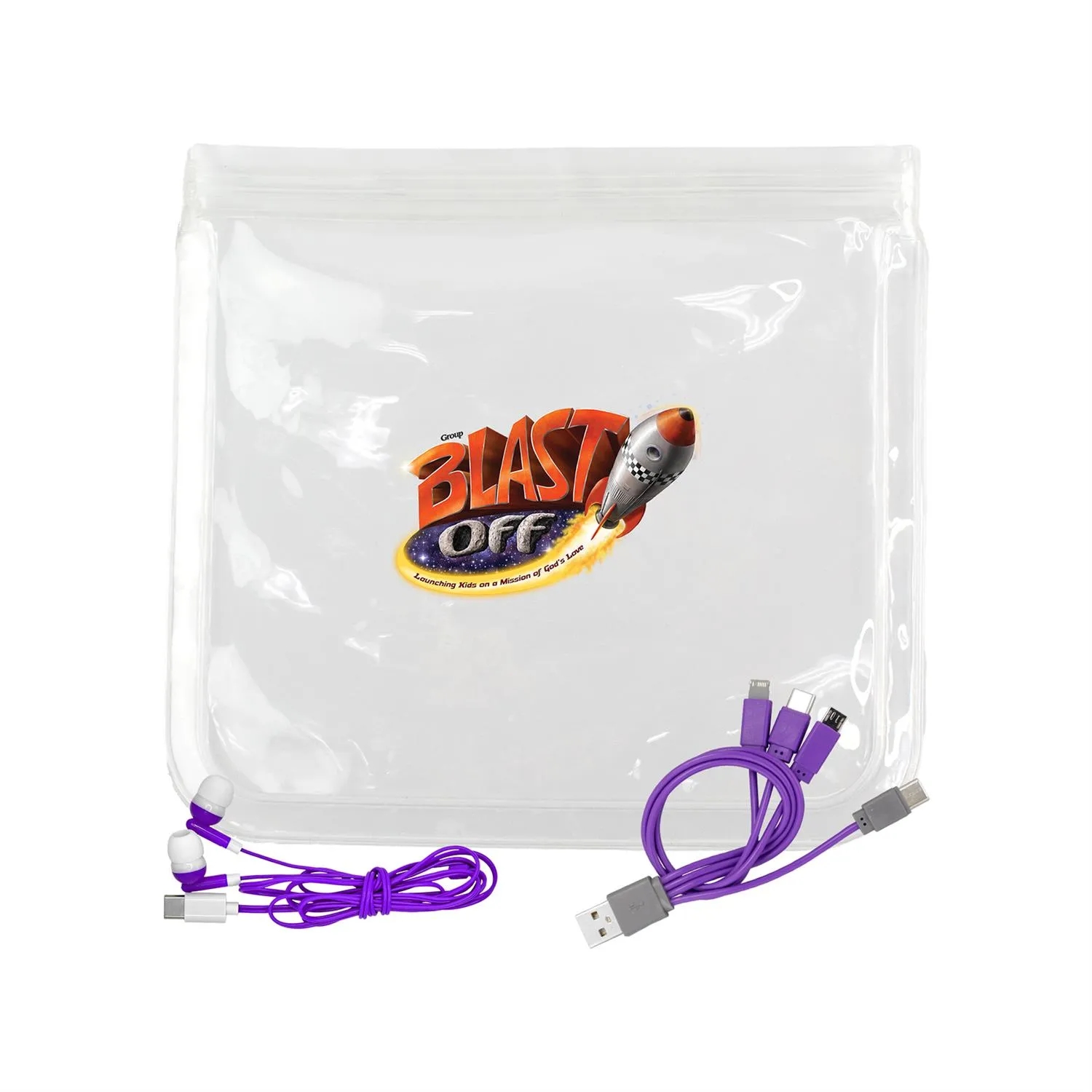 Clear Cable & Ear Bud Set 9