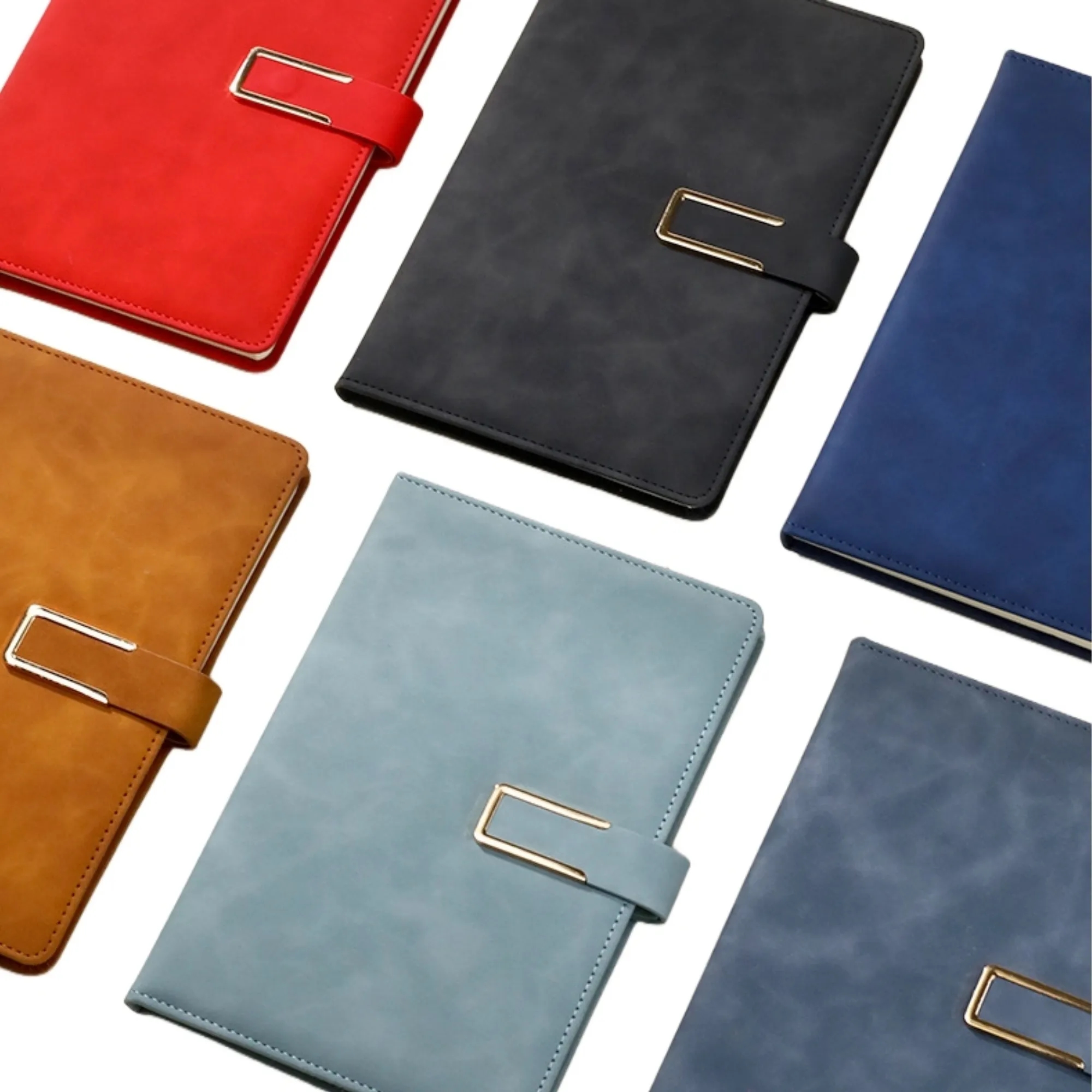Deluxe Leather A5 Notebook And Pen Gift Set with Gift Box 3
