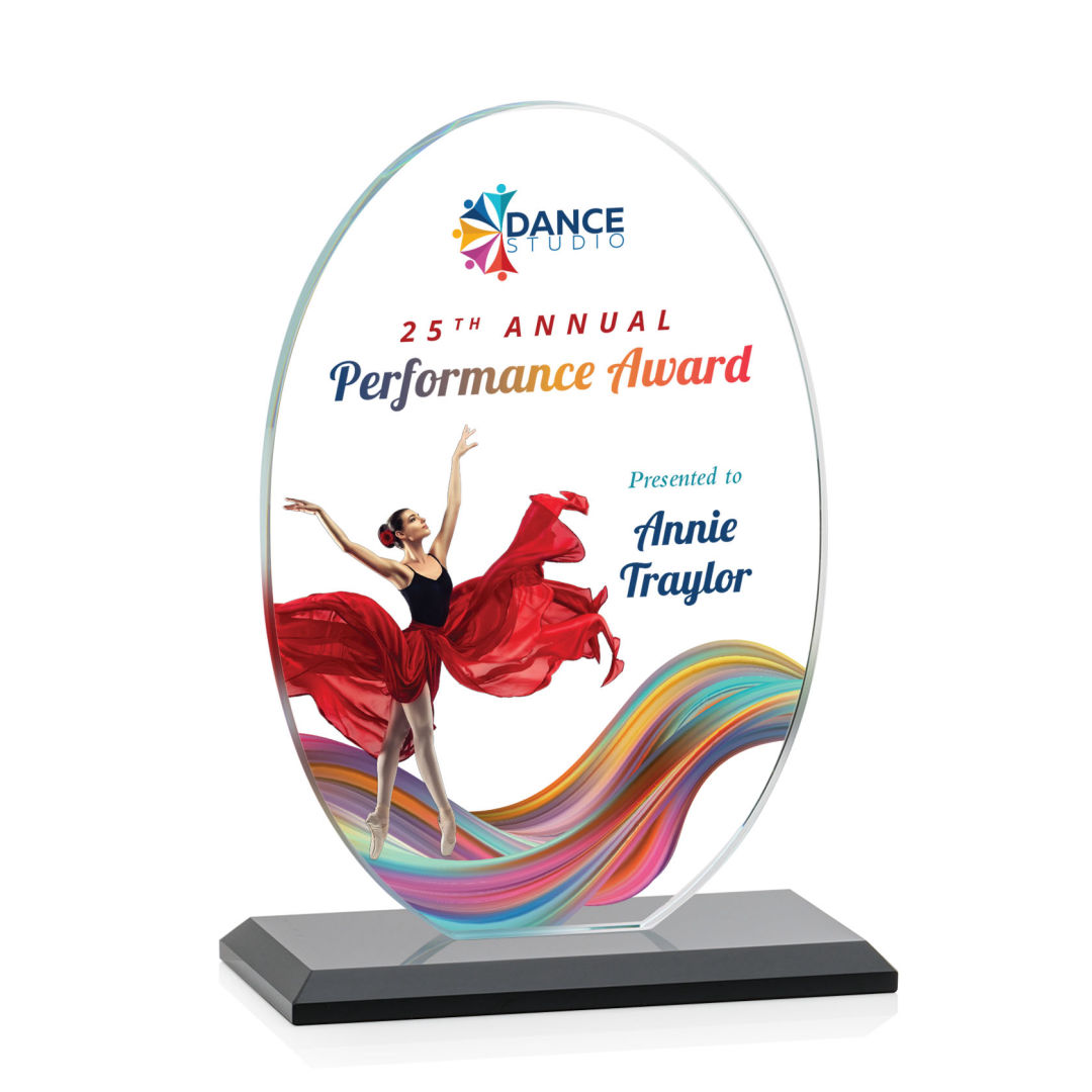 Austin (Vert) VividPrint™ Award - Black 5