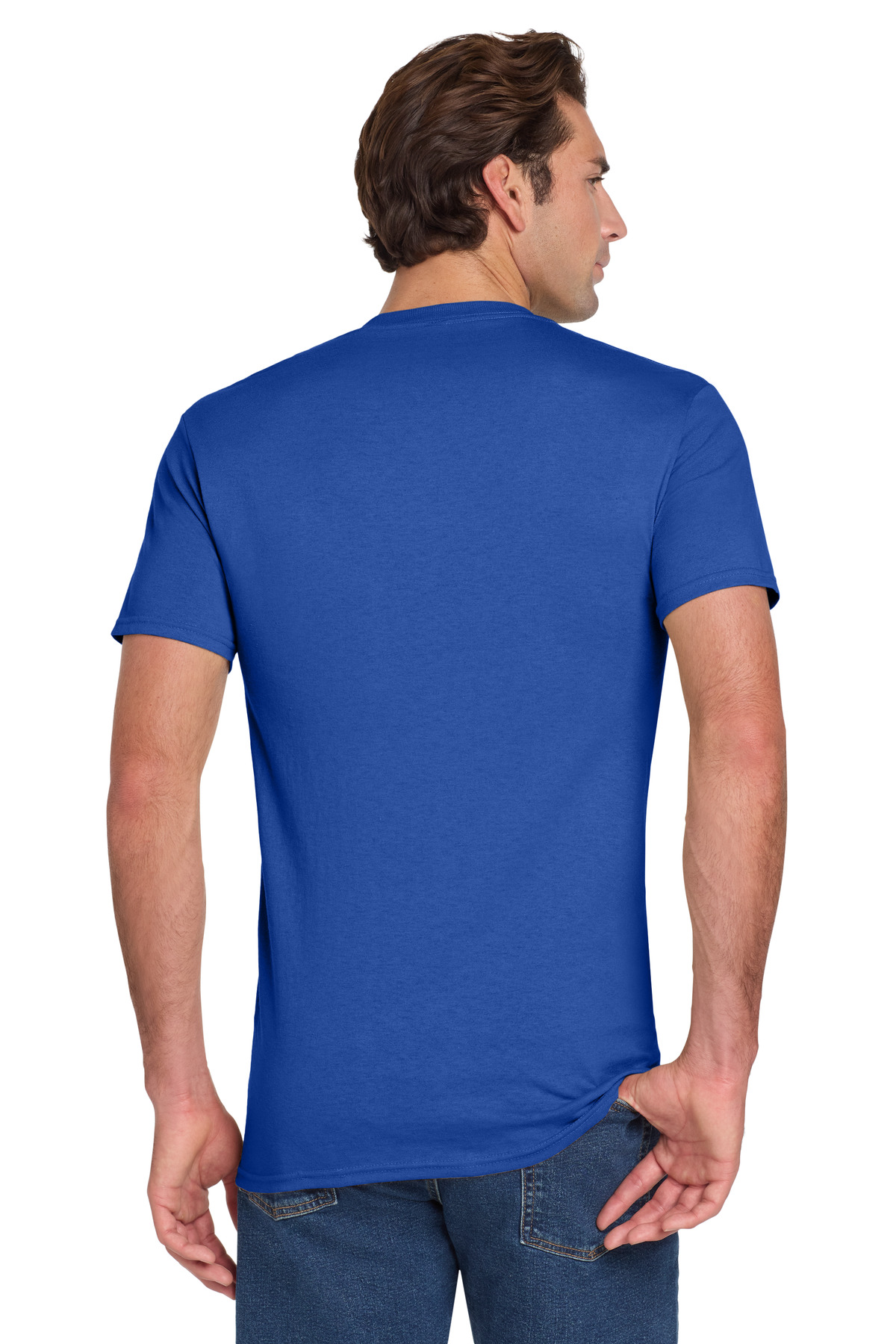 Jerzees - Dri-Power 50/50 Cotton/Poly Pocket T-Shirt. 29MP 73