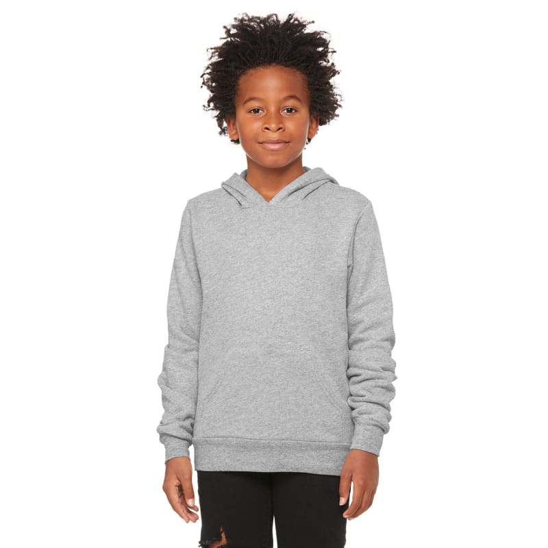 Bella + Canvas Youth Sponge Fleece Pullover Hooded Sweatshirt 29
