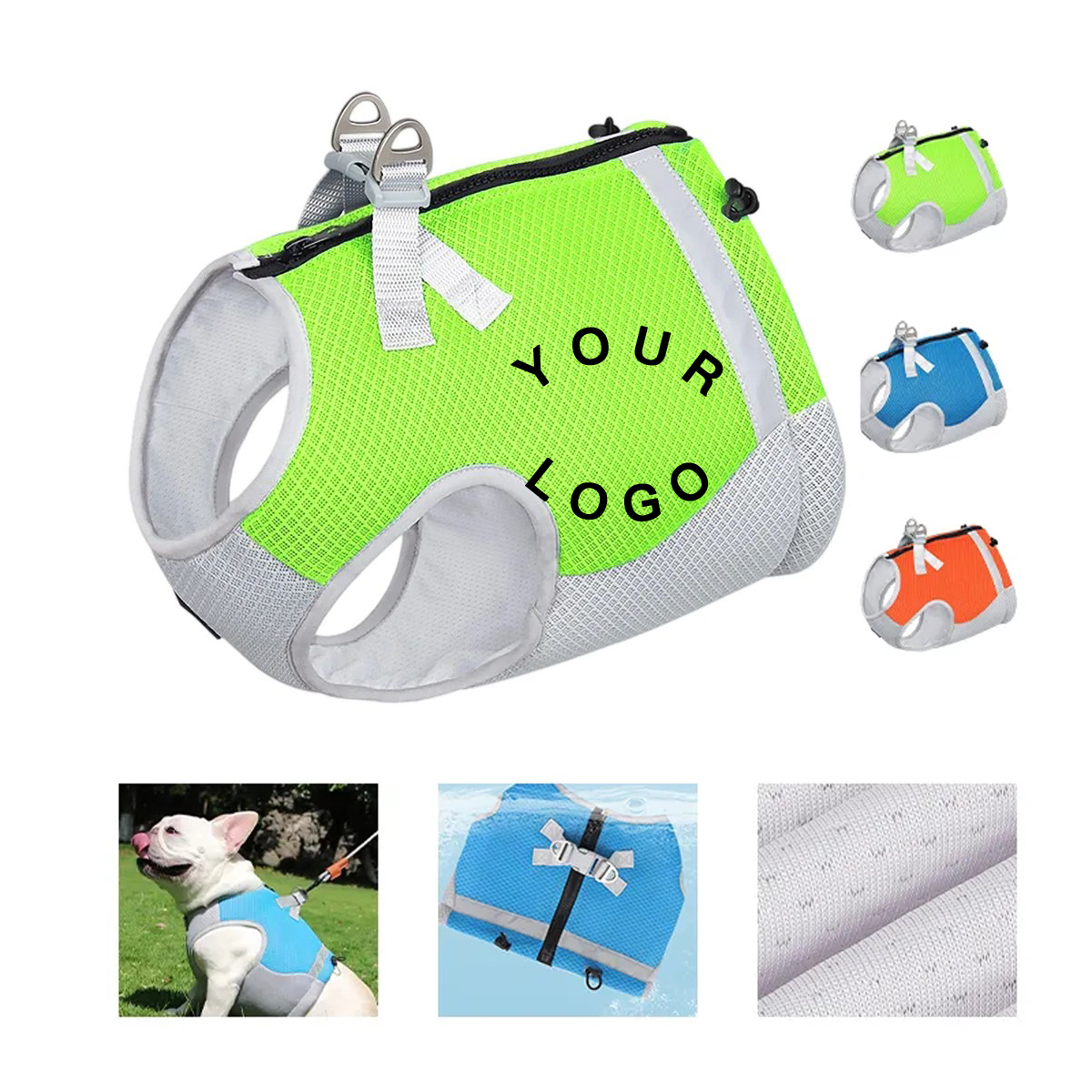 Pet Cooling Vest Ice Silk Material 5