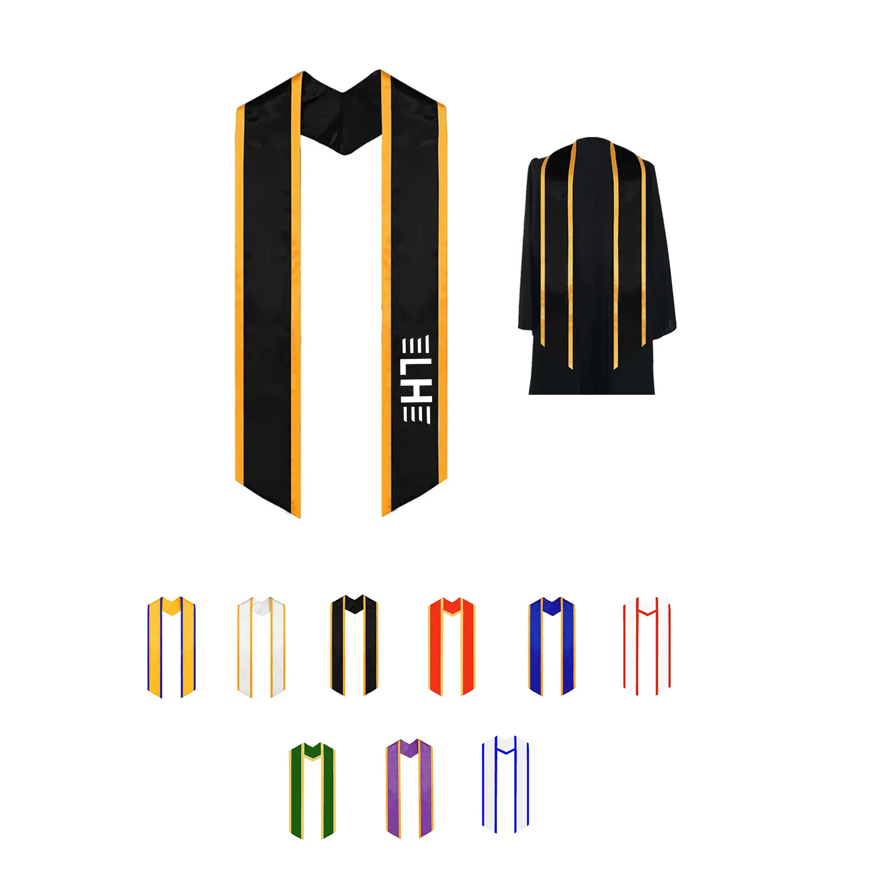 72" Graduation Honor Stole 5
