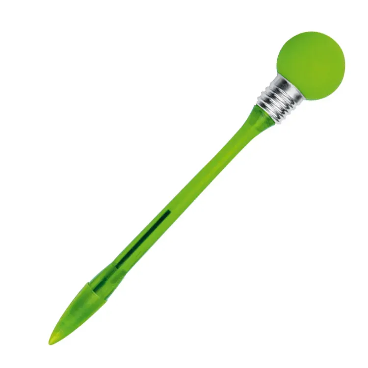 Light Up Bulb Plastic Ballpoint Pen 3