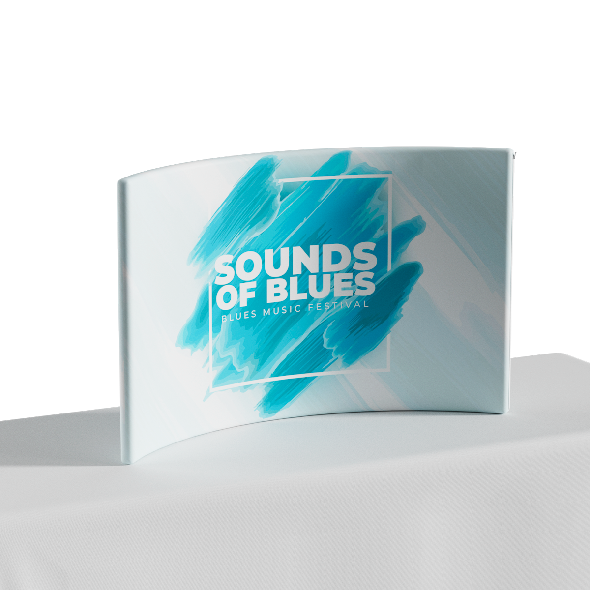 20" x 32" Table-Top Tension Fabric Display 3