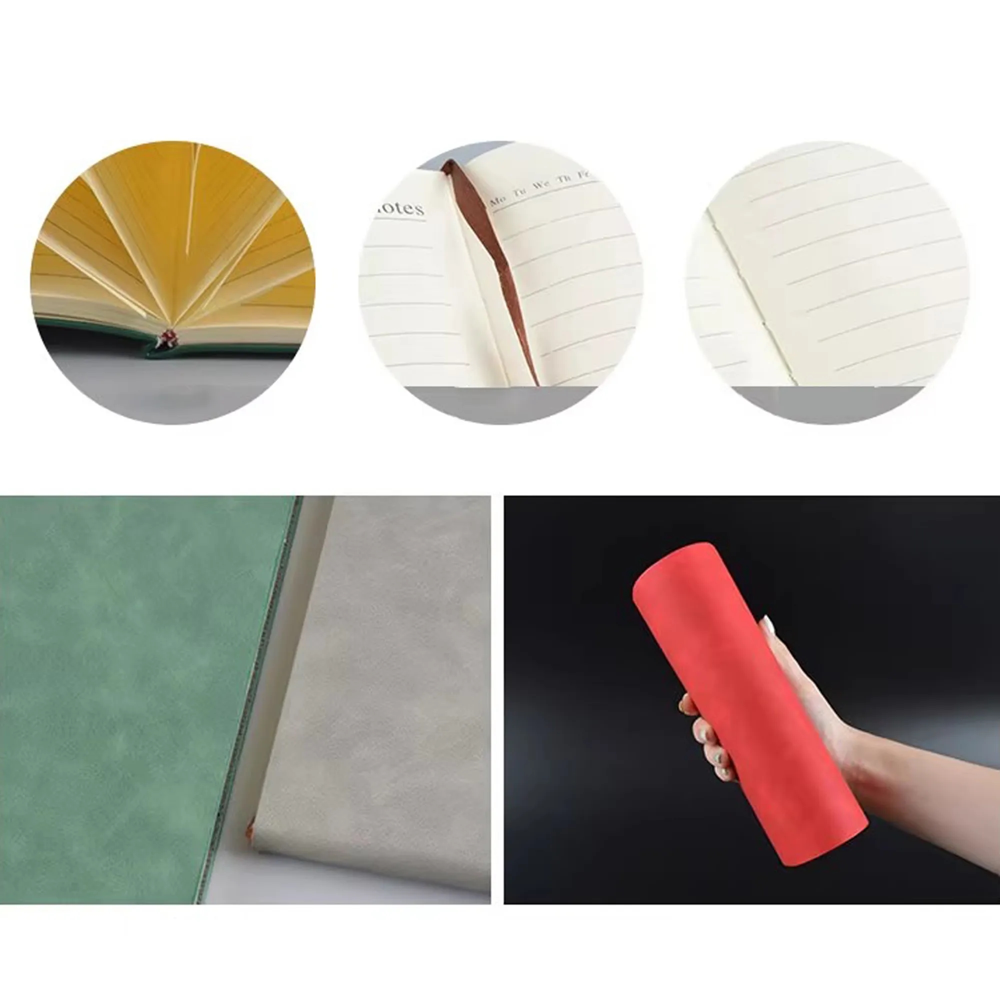 A5 soft leather notebook 3