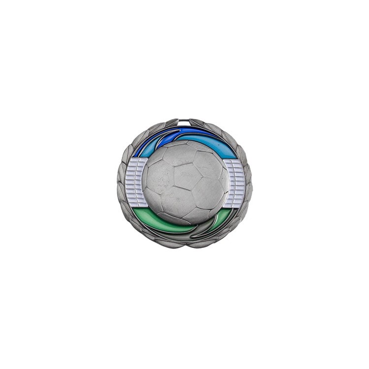 Soccer Color Epoxy Medallion (2-1/2") 3