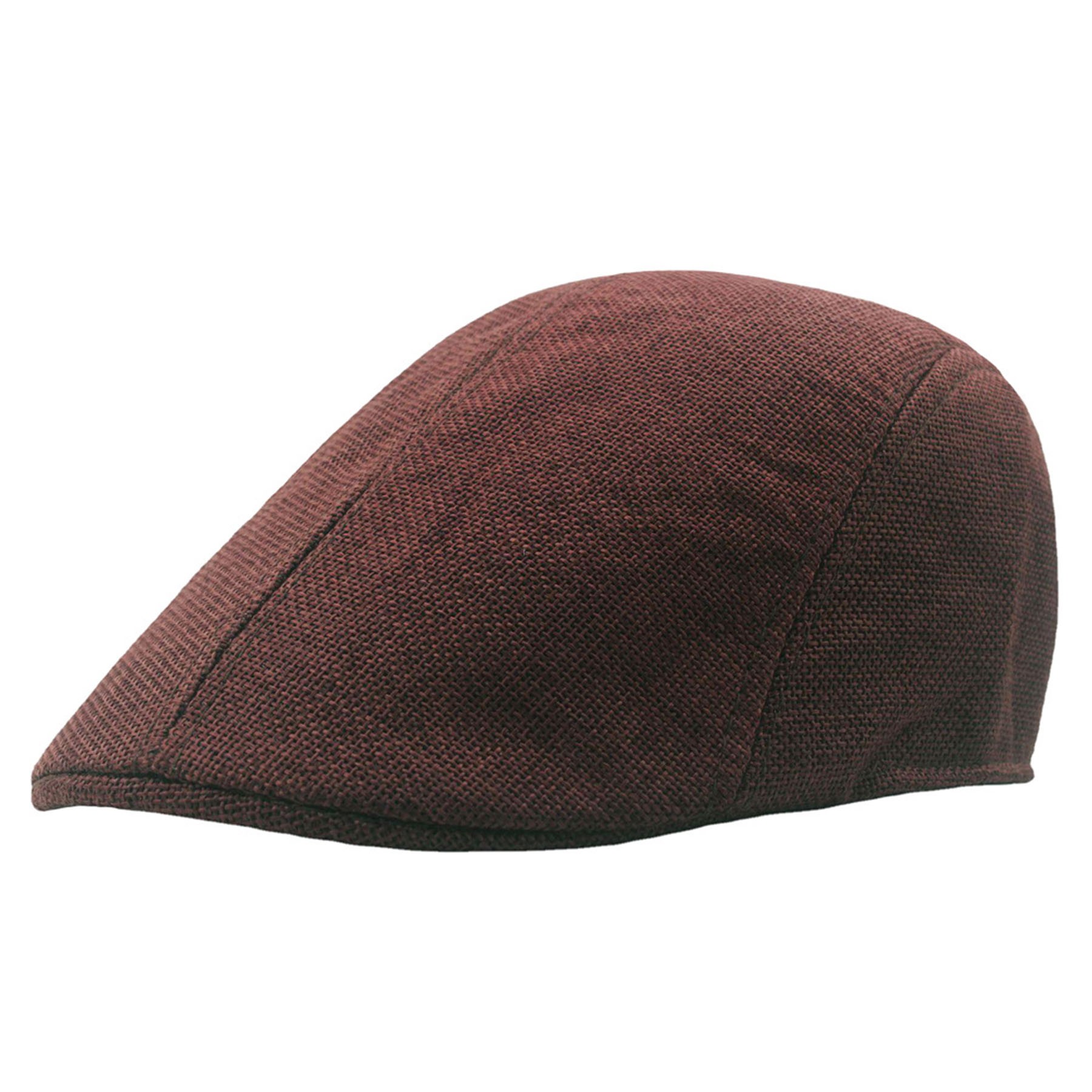 Imitation Cotton And Linen Forward Beret 3