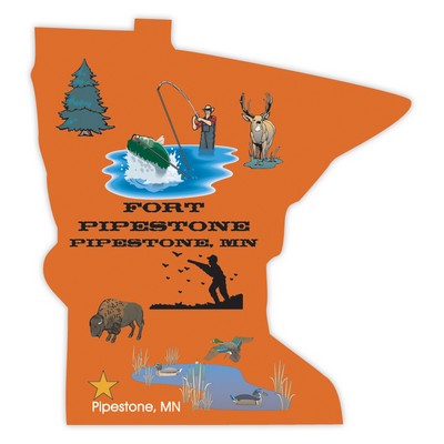 Minnesota Re-Stick-It State Decal