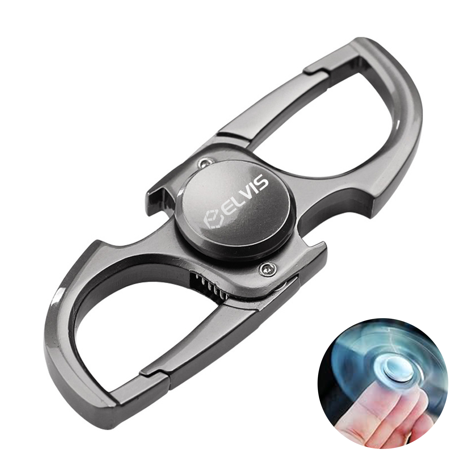 Fingertip Gyroscope Keychain