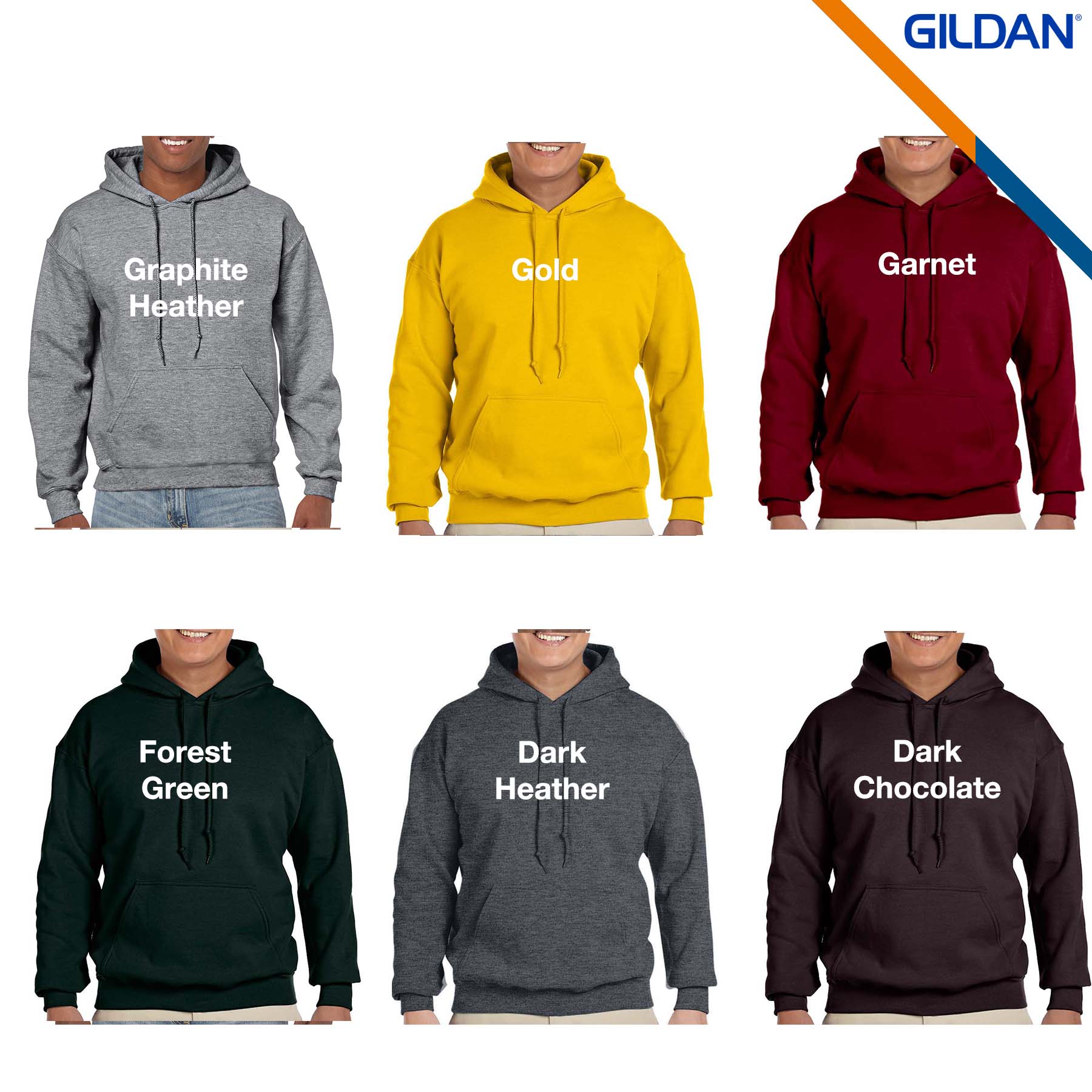 Gildan® 7.75oz Adult Hooded Sweatshirts 5