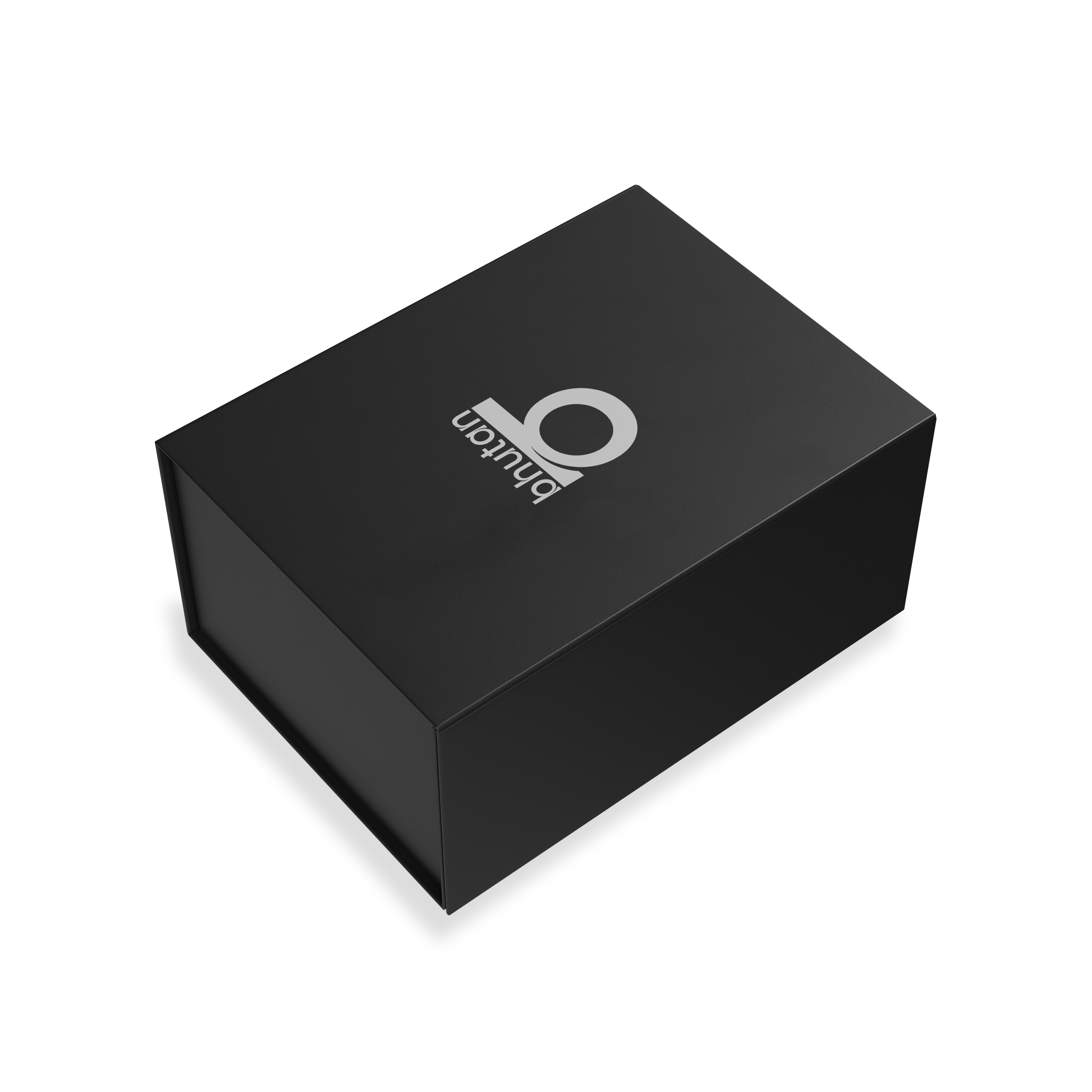 Small Matte Black Magnetic Gift Box 11