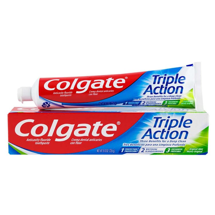 Colgate Triple Action Toothpastes 8 oz 2