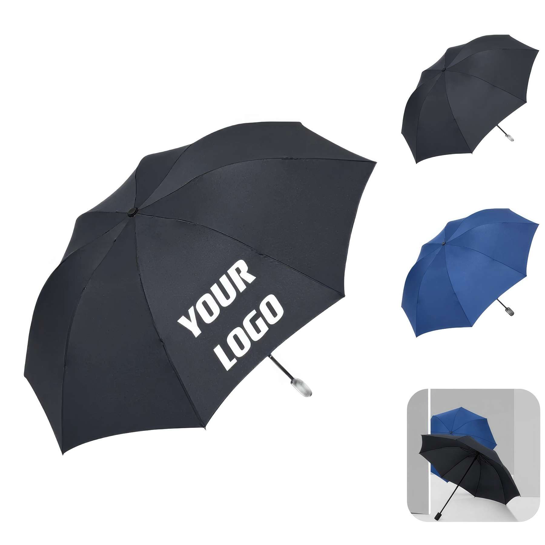 38" Classic Foldable Umbrella Portable For Use 1