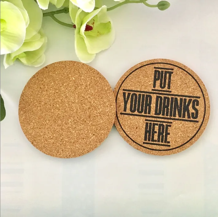 Custom Shapes Cork Coaster 3