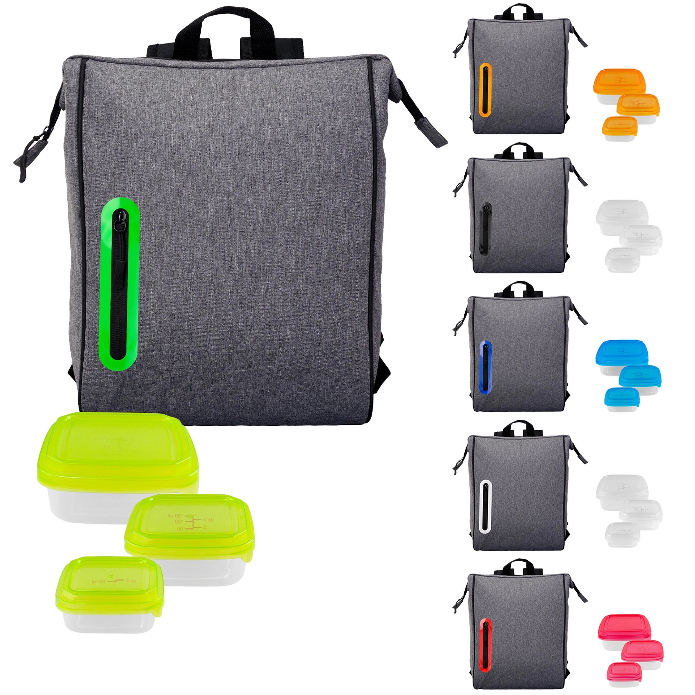 Portion Control Oval Lunch Cooler 3