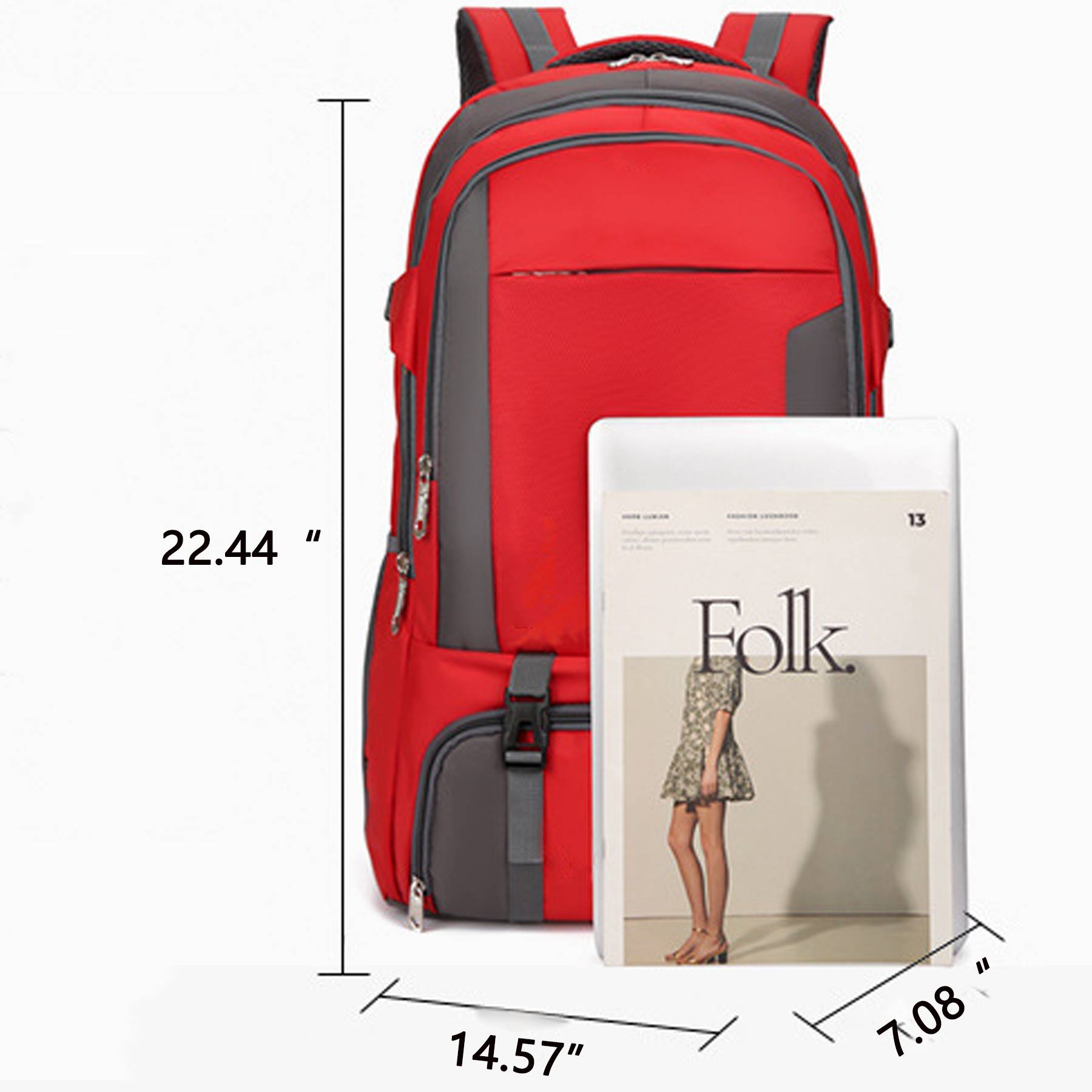 Multifunctional Backpack for Hiking, Camping, and Tourism 3
