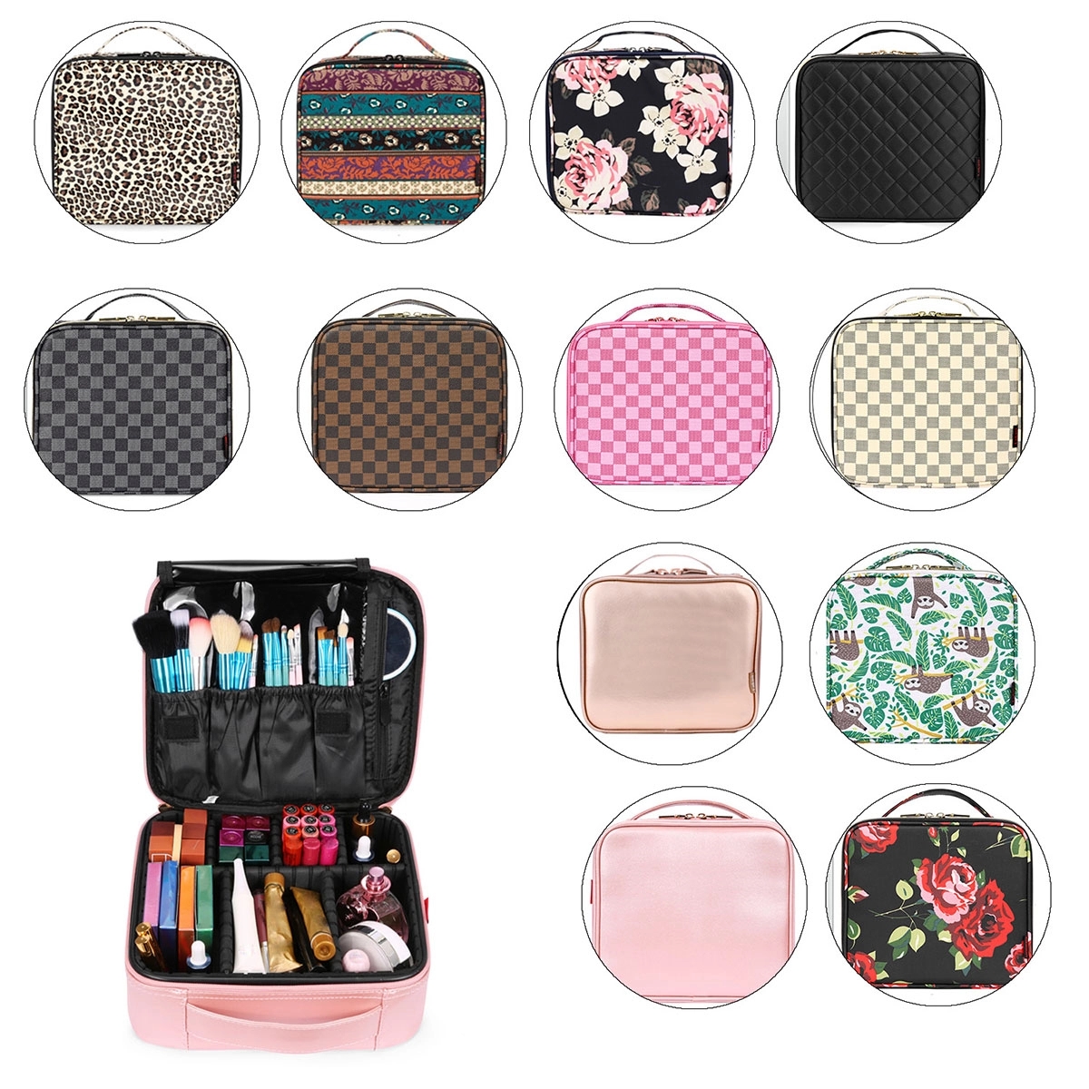 Travel Portable Makeup Cosmetic Bag 5